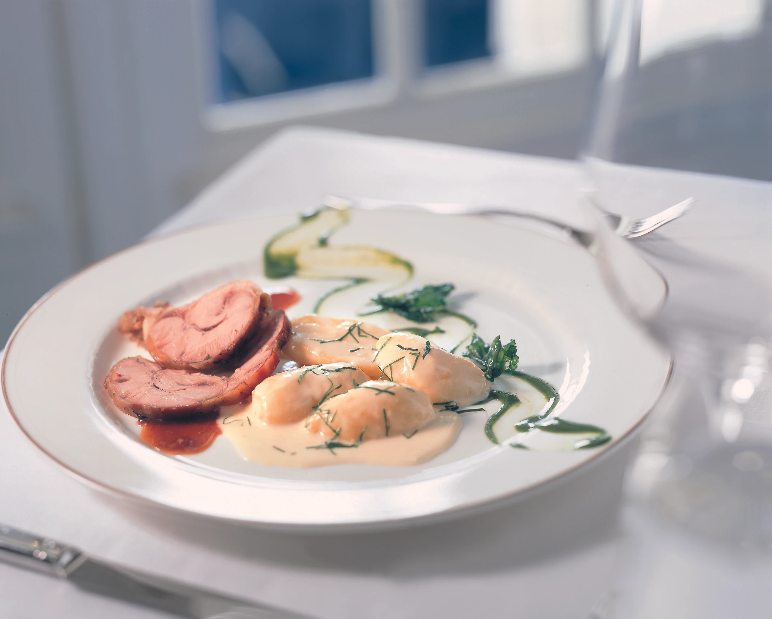 Gebratene Kalbsstelze