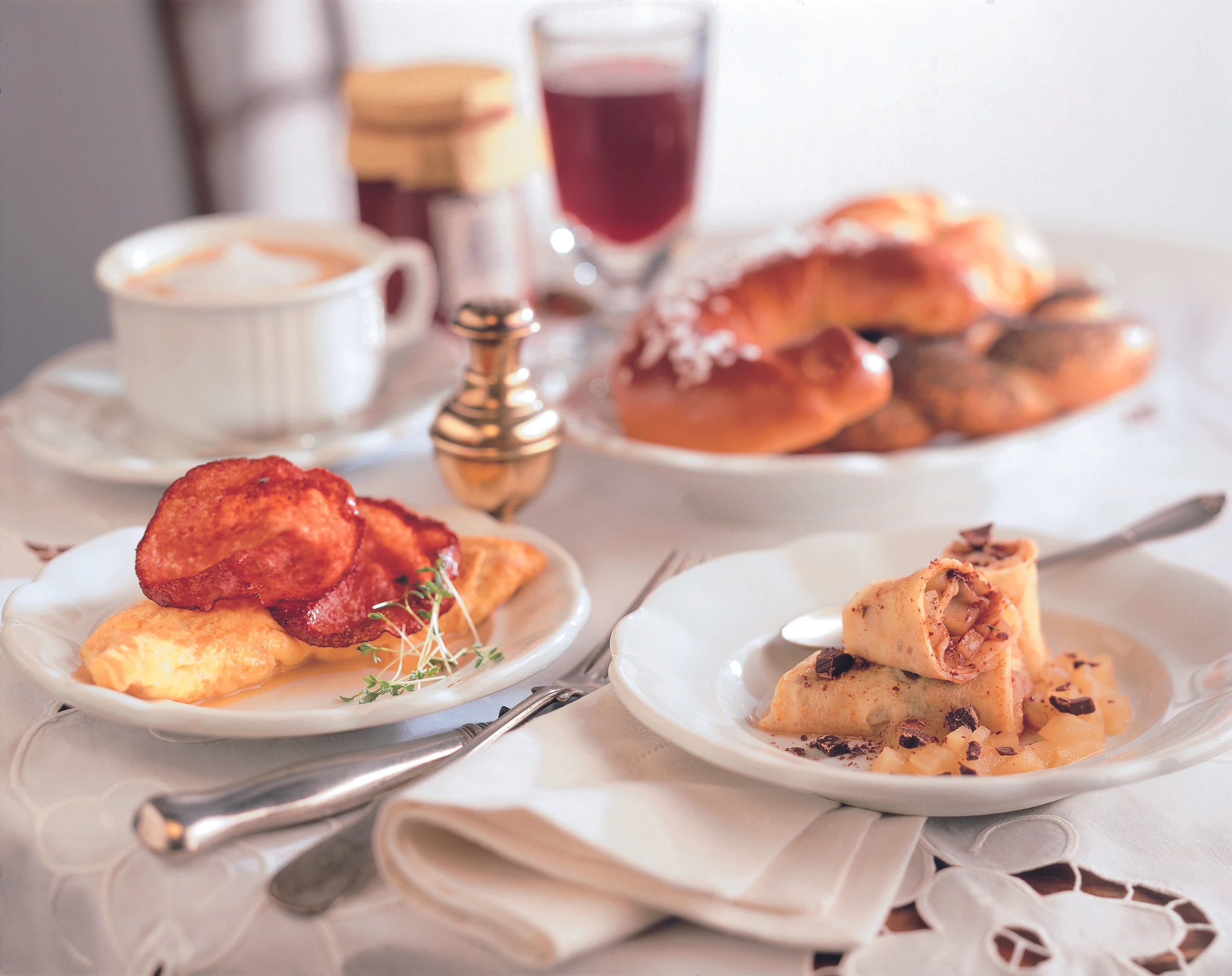 Wiener Wurst-Omelette