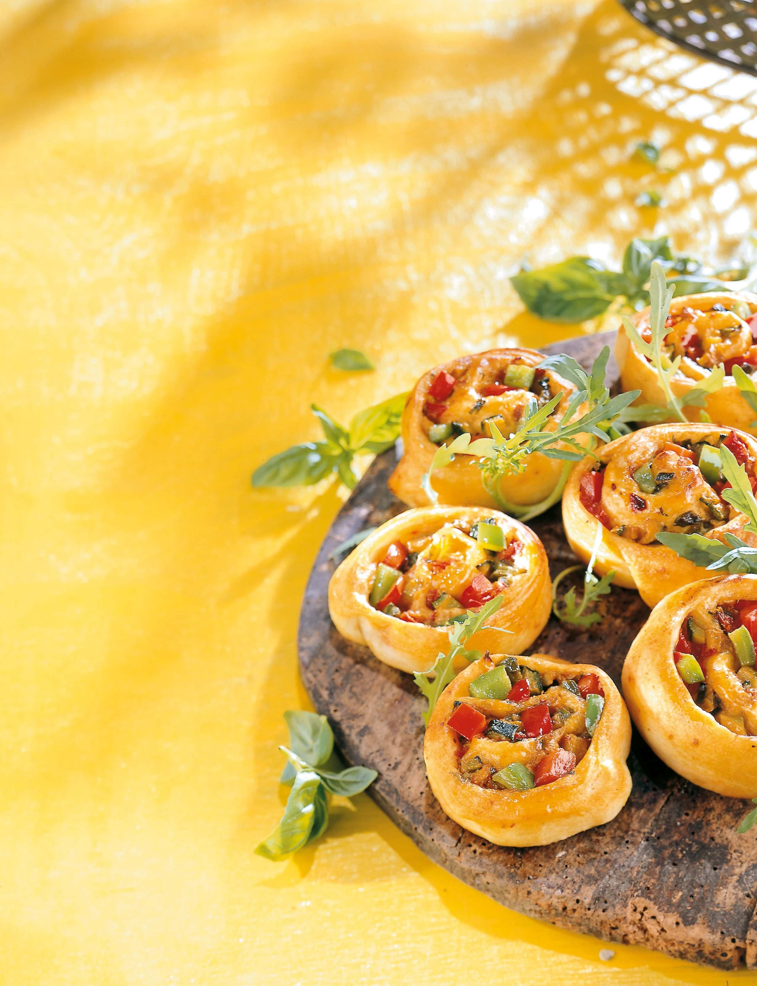 Rotolini mit Paprika-Ragout
