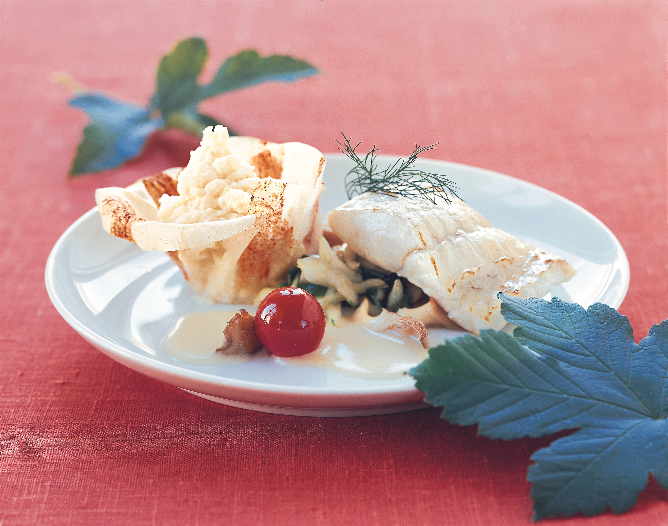 Heilbuttfilet mit Pak Choi