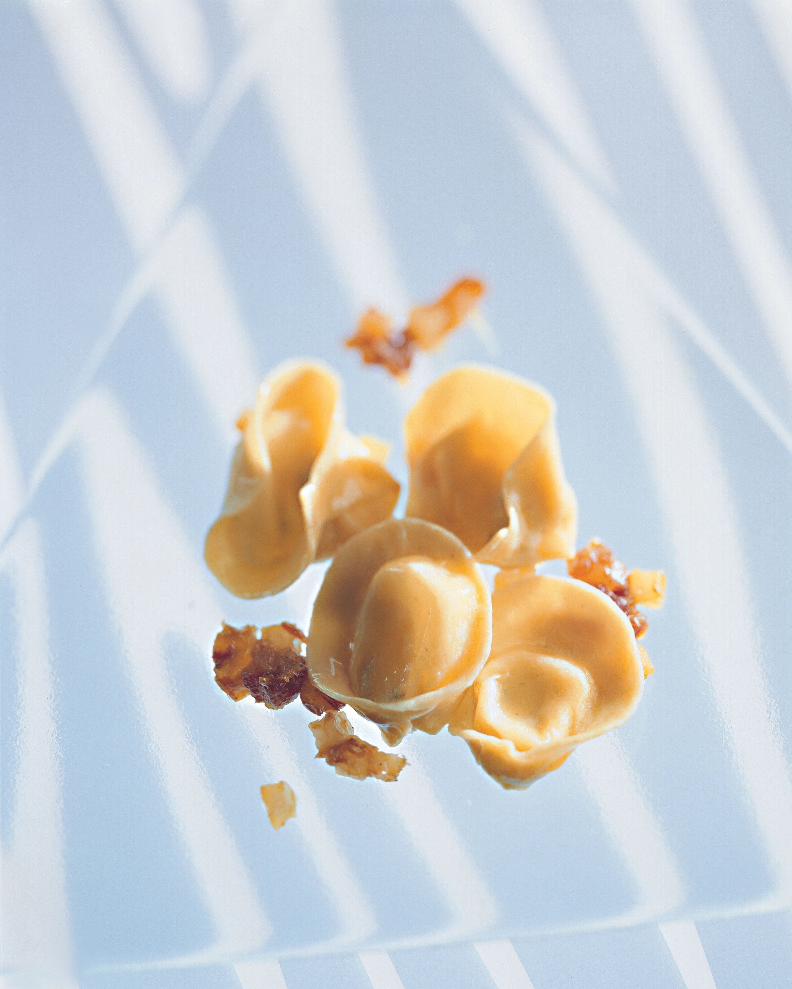 Tortelli mit Blauschimmelkäse