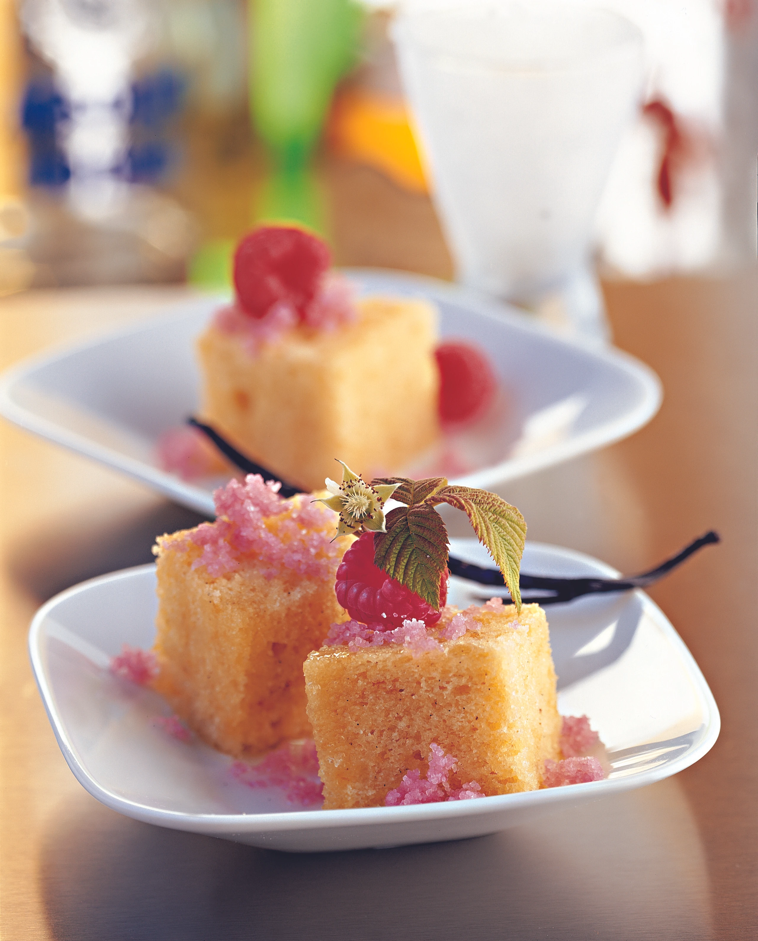 Wodka-Vanille-Würfel