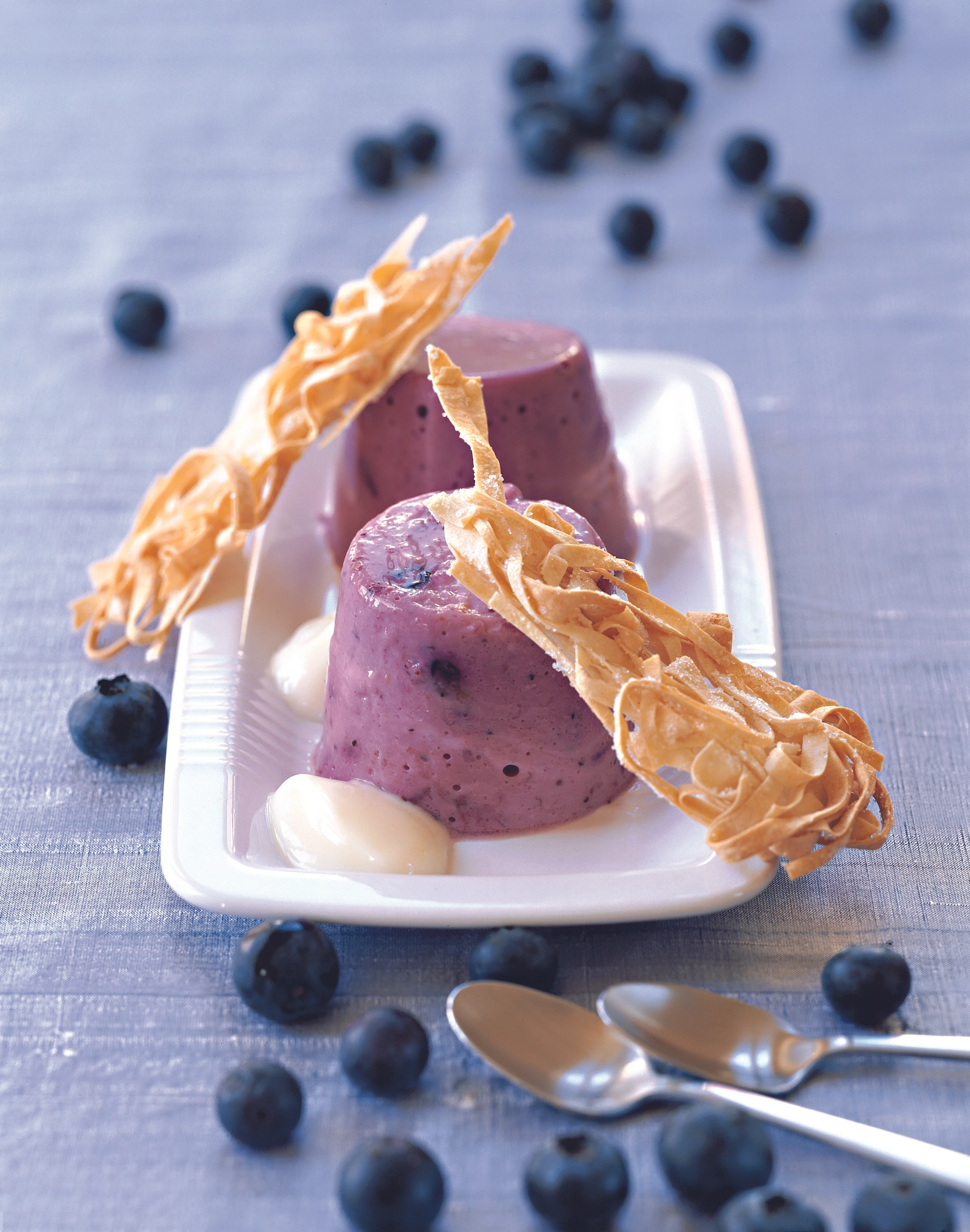 Heidelbeer-Joghurt-Törtchen