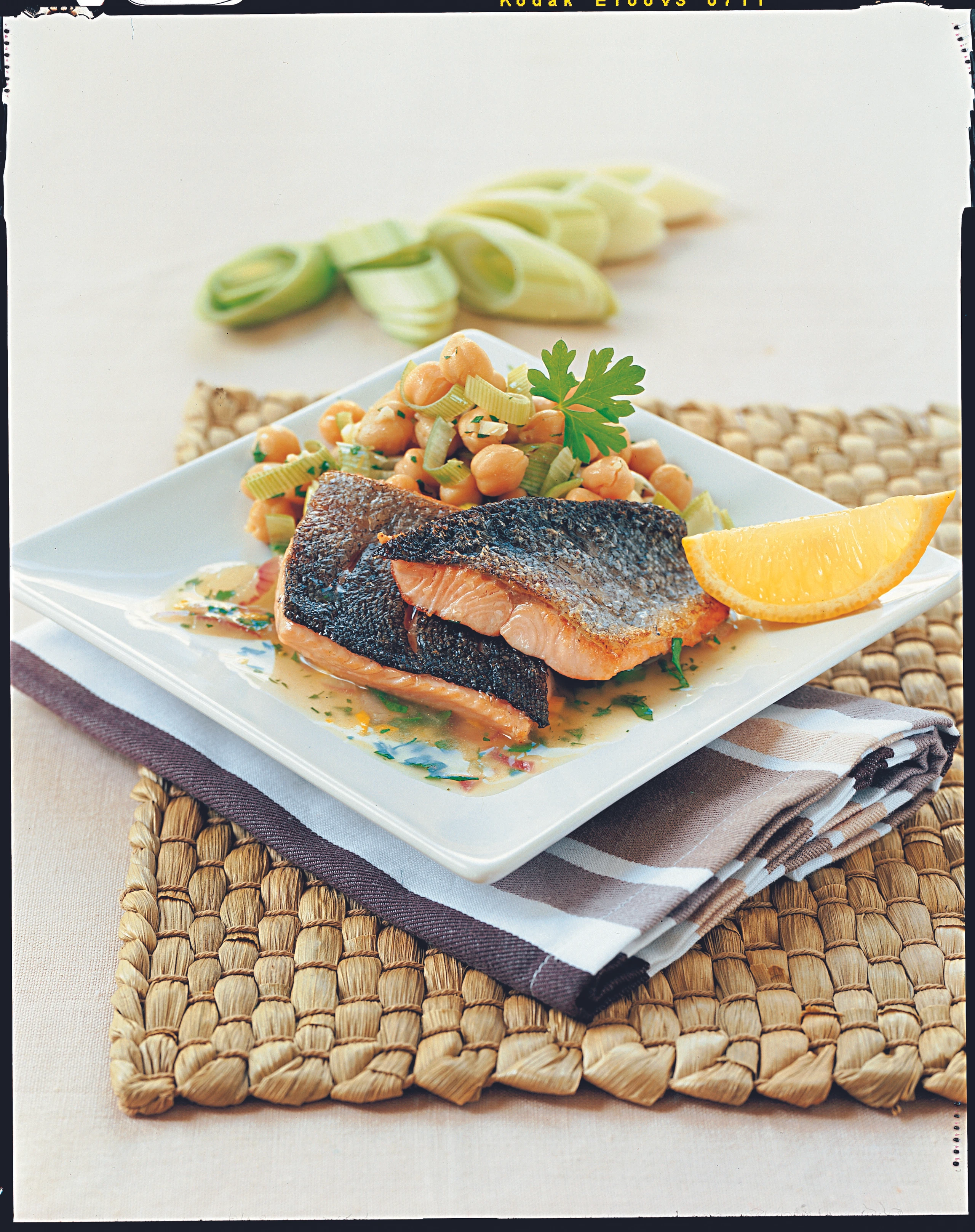 Lachsforelle mit Zitronensauce