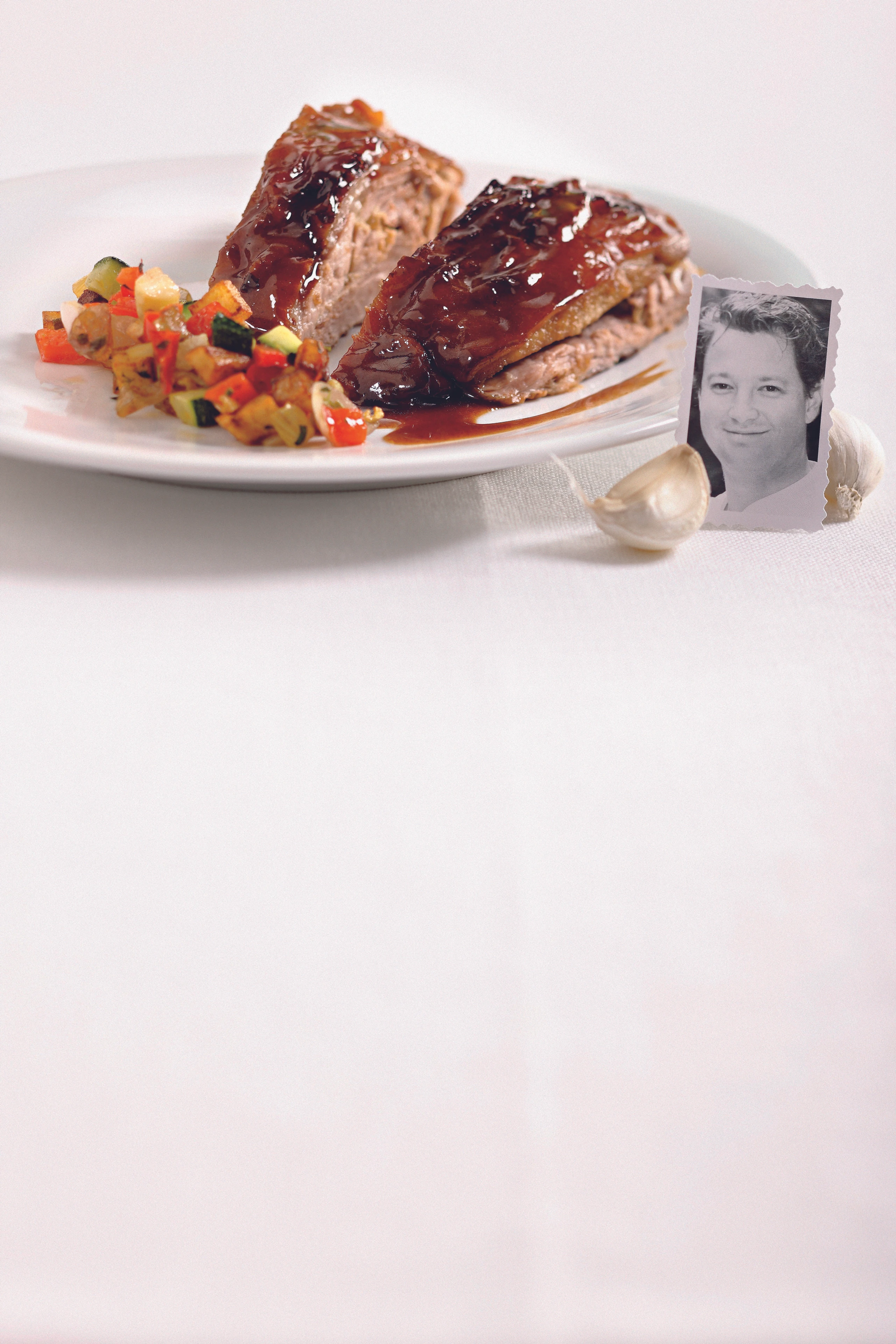 Geschmorte Schulter vom Tauern-Milchlamm mit Gemüsegröstl