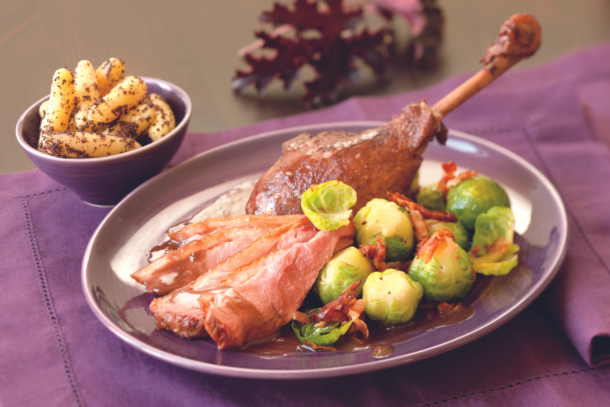 Zweierlei von der Gans