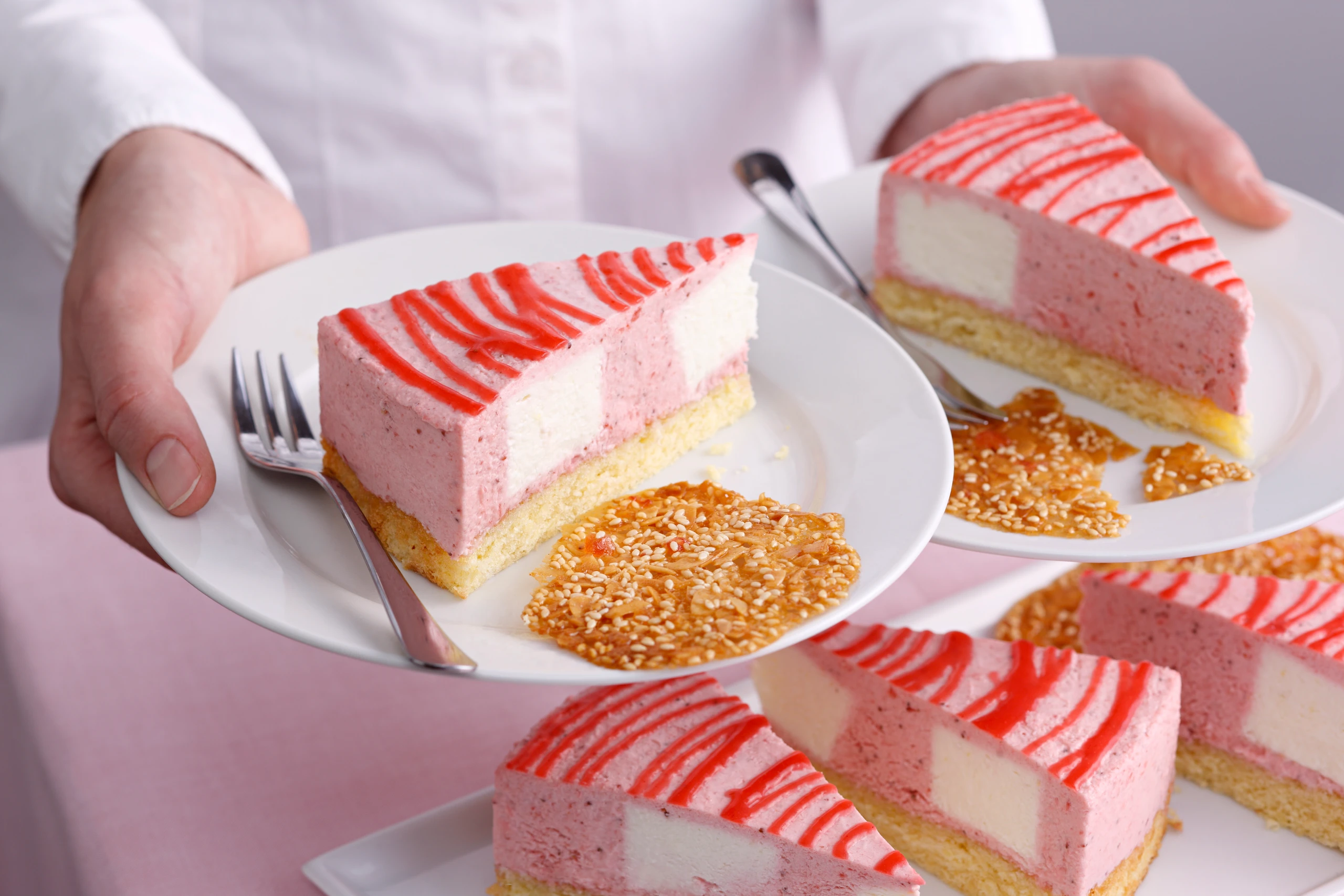 Erdbeer-Topfen-Torte