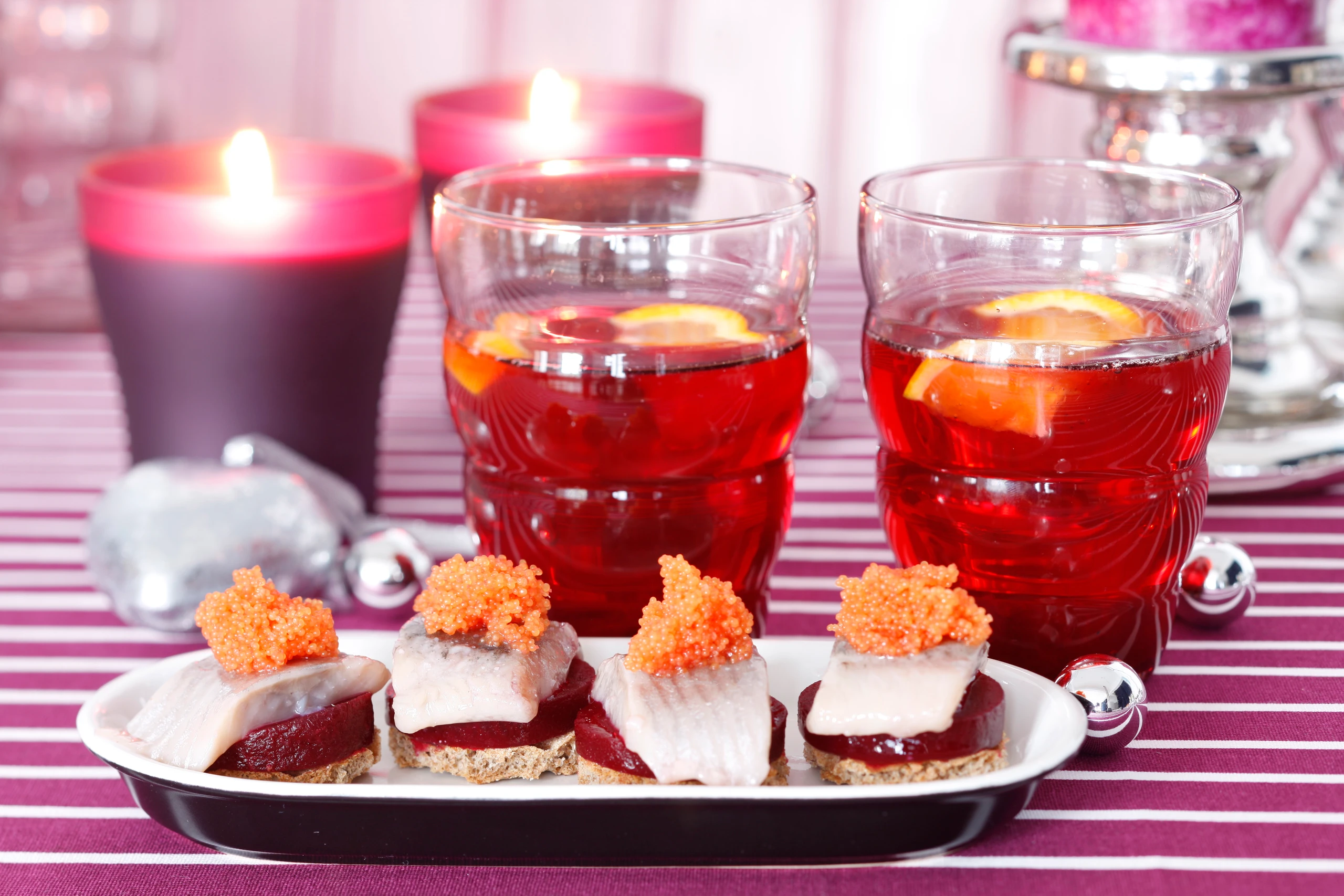 Herings-Knäcke mit Rogen