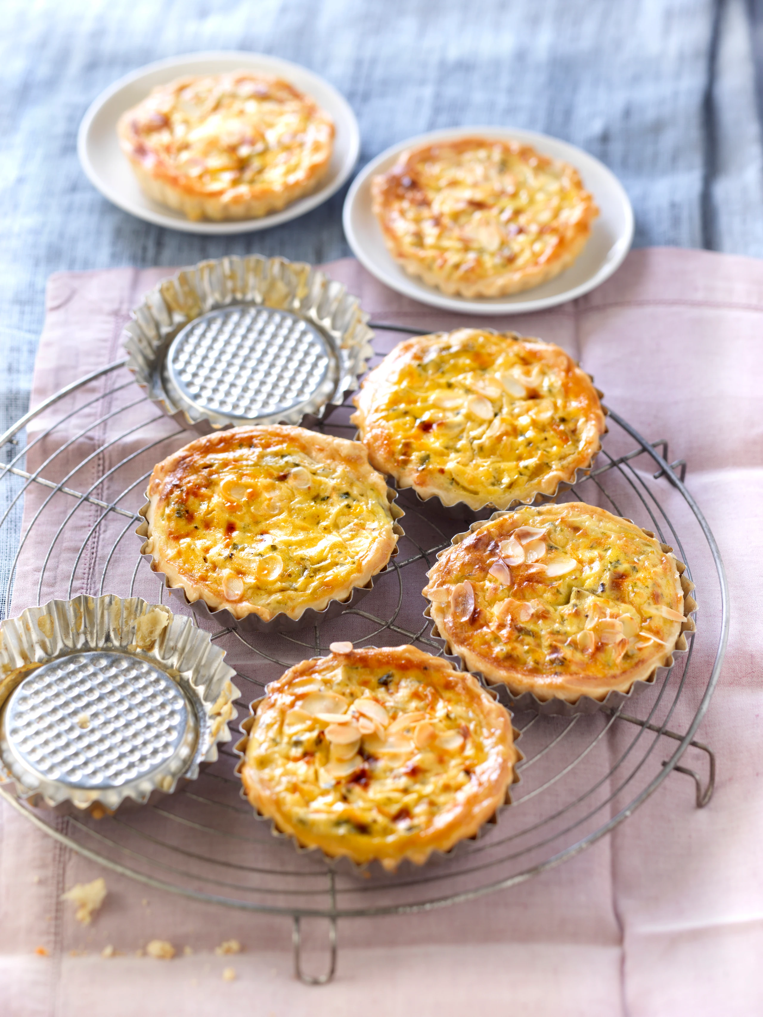 Sellerie-Lauch-Tartelettes