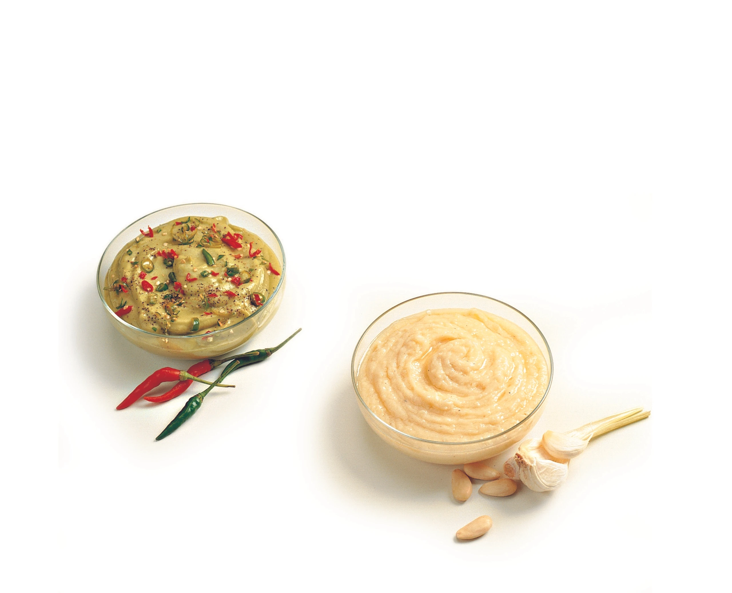 Erdäpfel-Mandelsauce zum Dippen