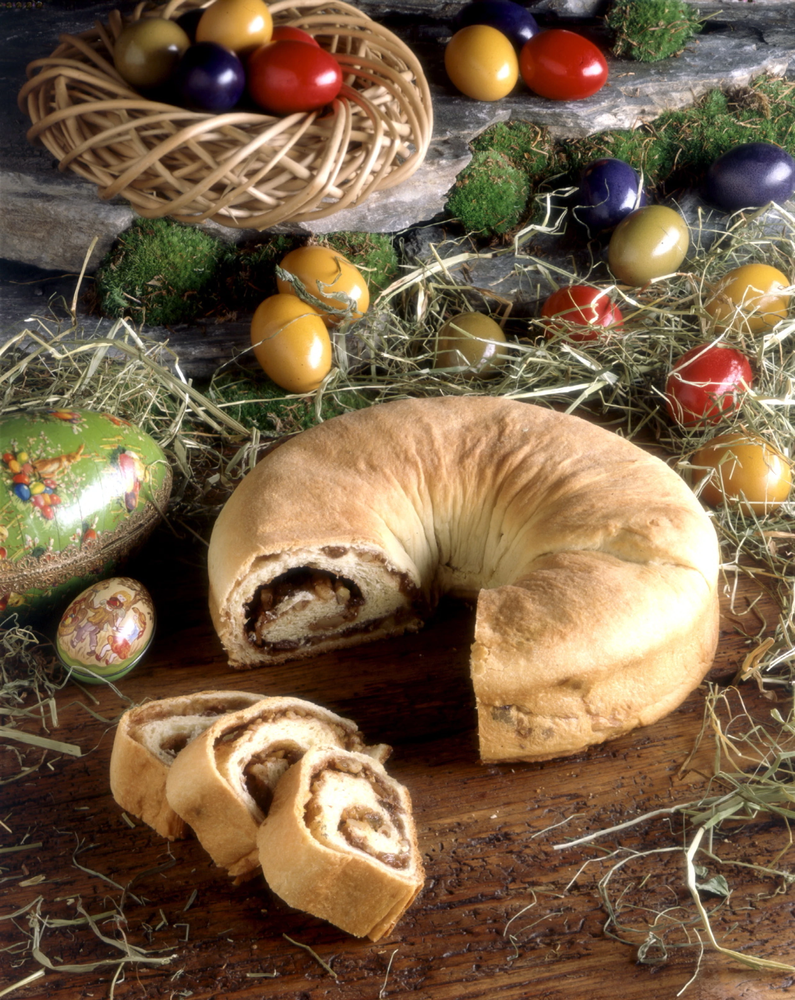 Reindling mit Nussfülle