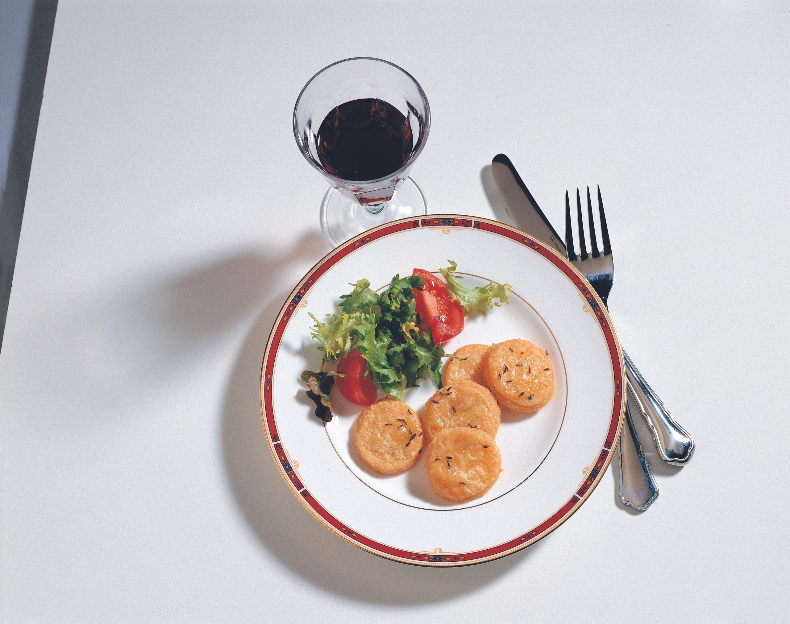 Gebackene Käsetaler