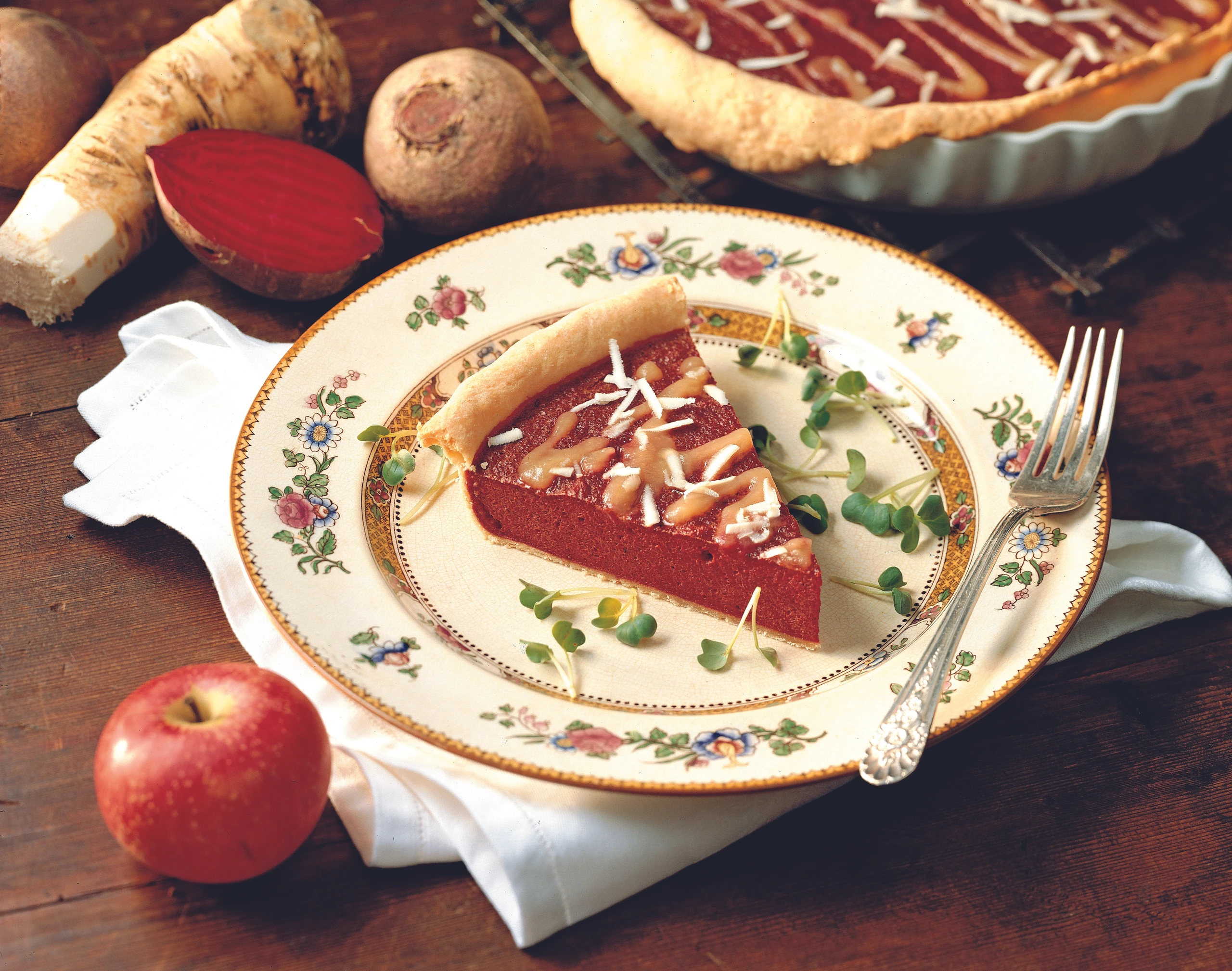 Tarte mit Roten Rüben