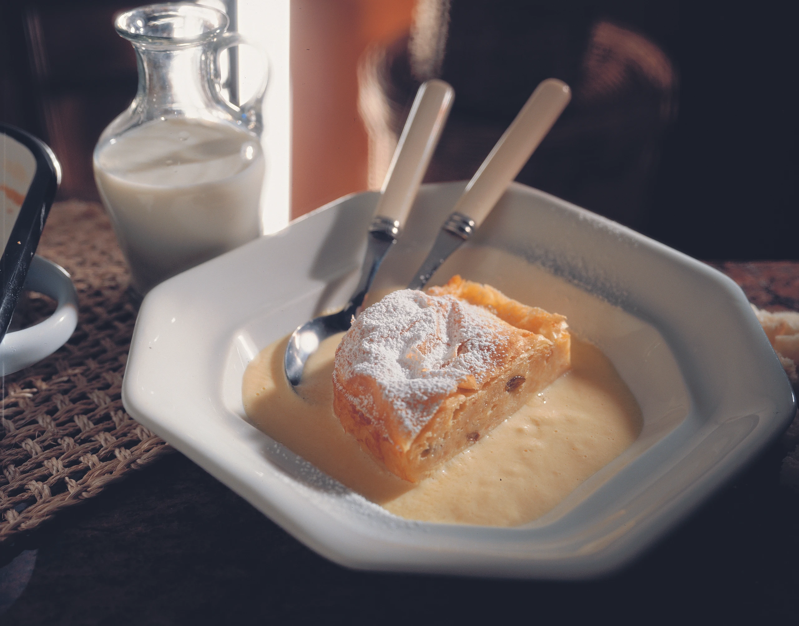 Milchrahmstrudel mit selbstgemachtem Strudelteig