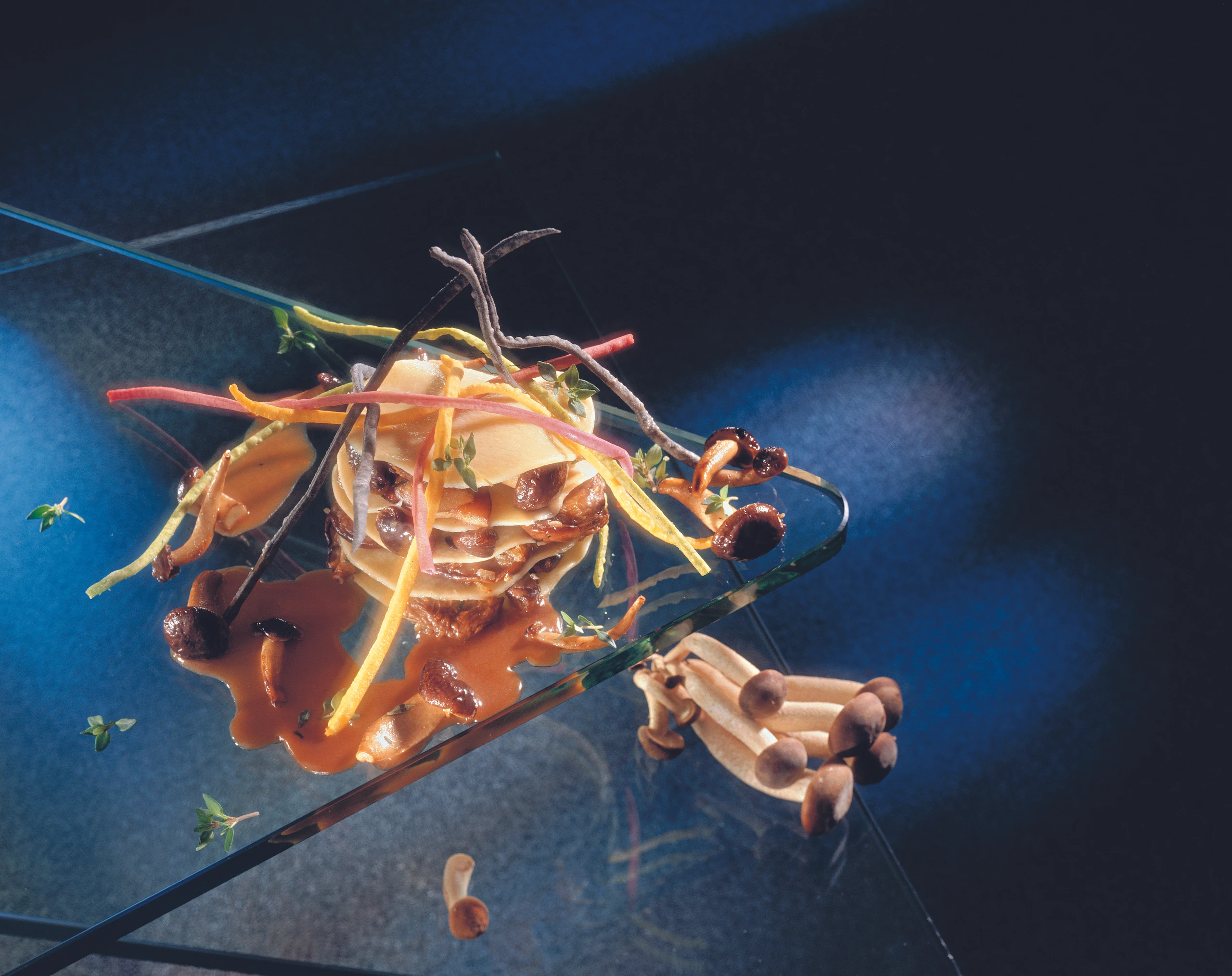 Lasagne mit Steinpilzen und Stockschwammerln