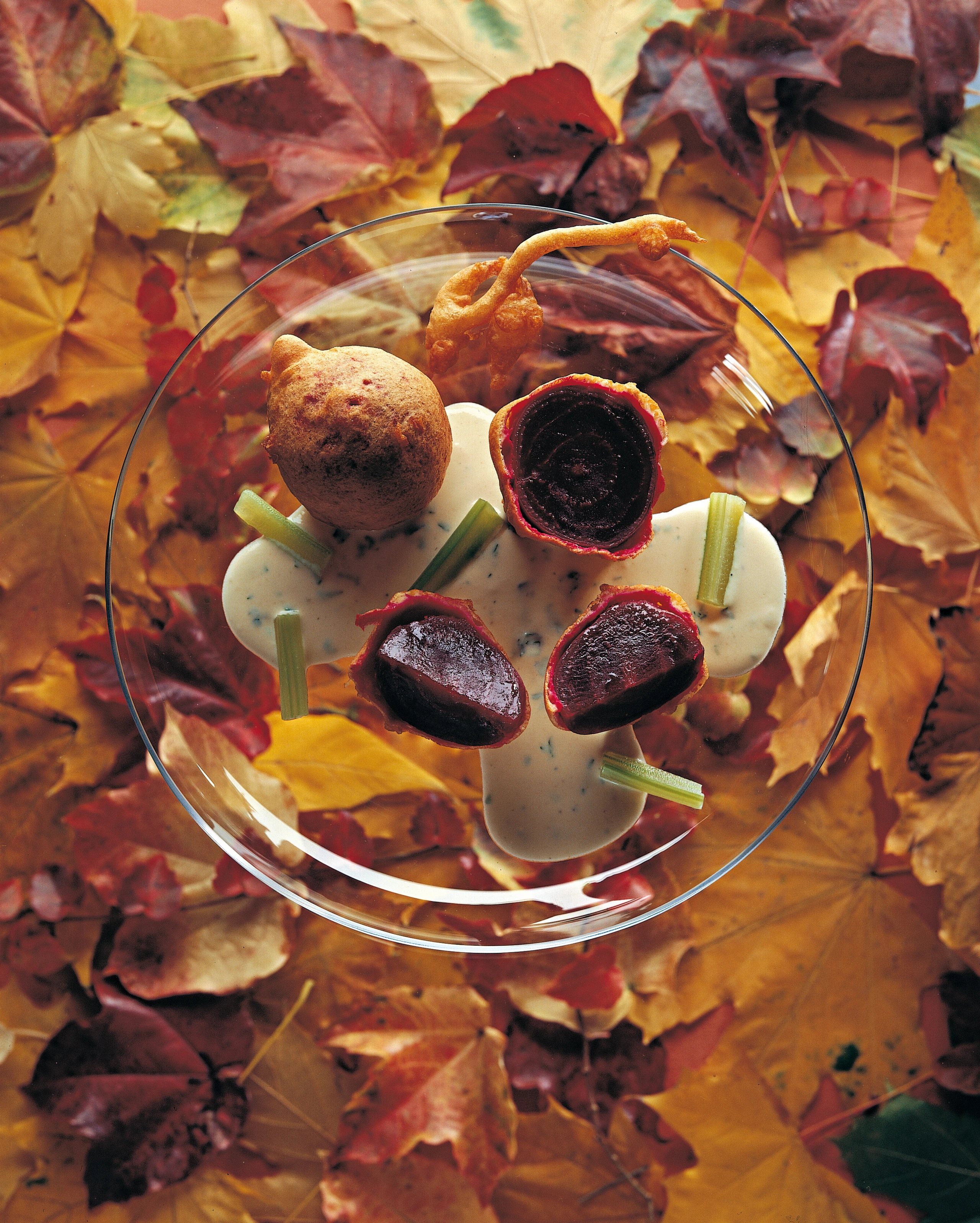 Gebackene Rote Rüben mit Honigsauce