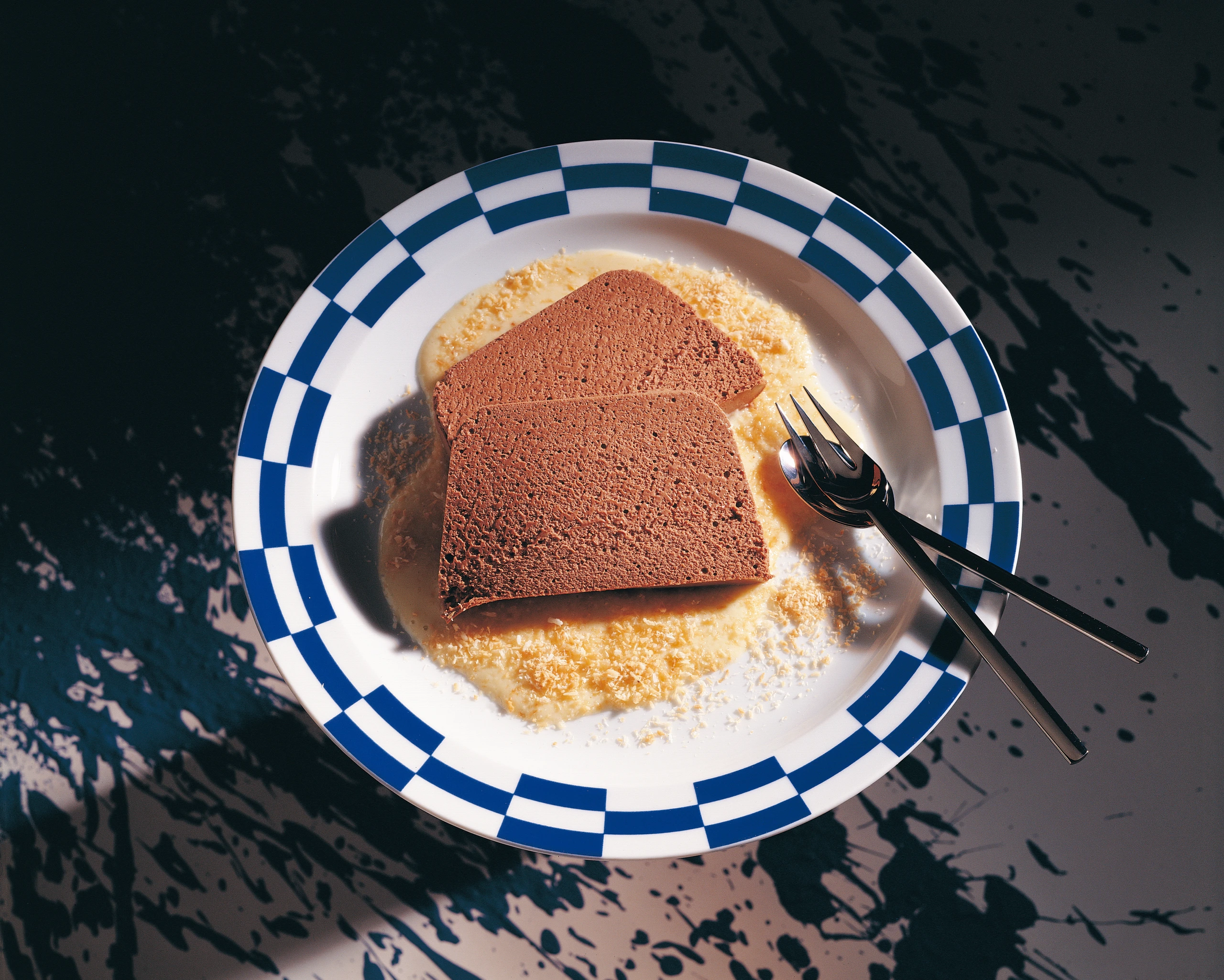 Bitterschokolade-Terrine