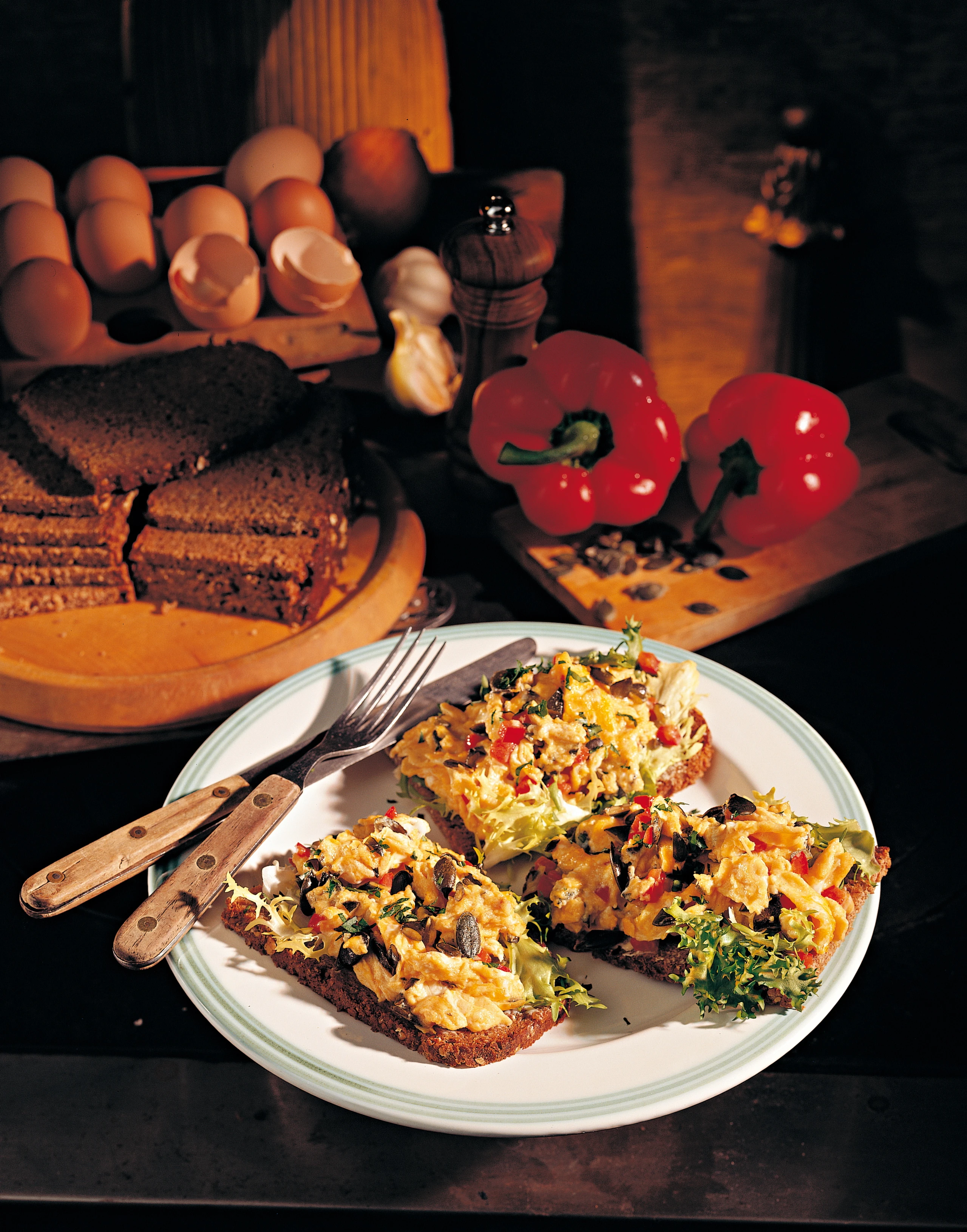 Kürbiskern-Eierspeise