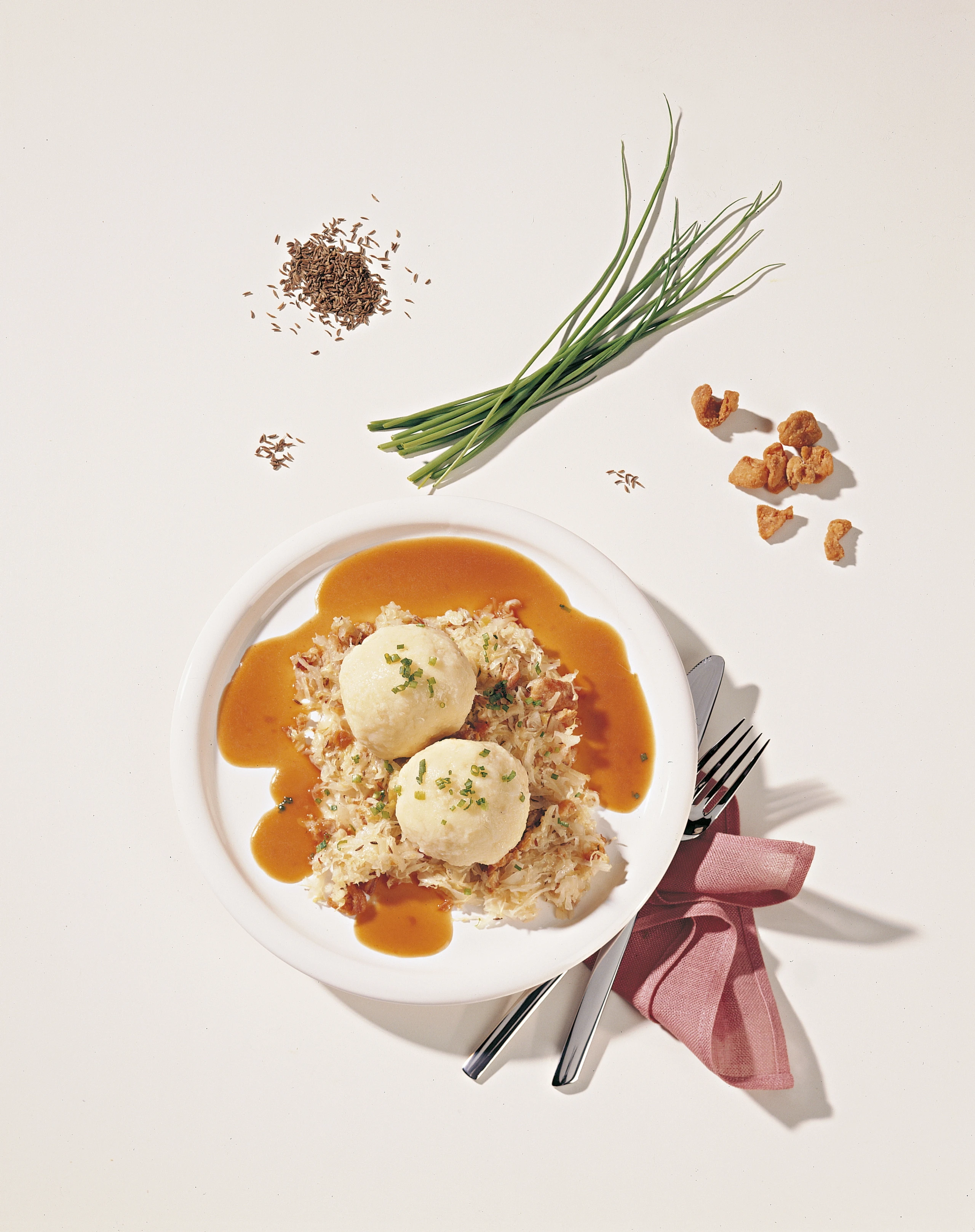 Gefüllte Erdäpfelknödel