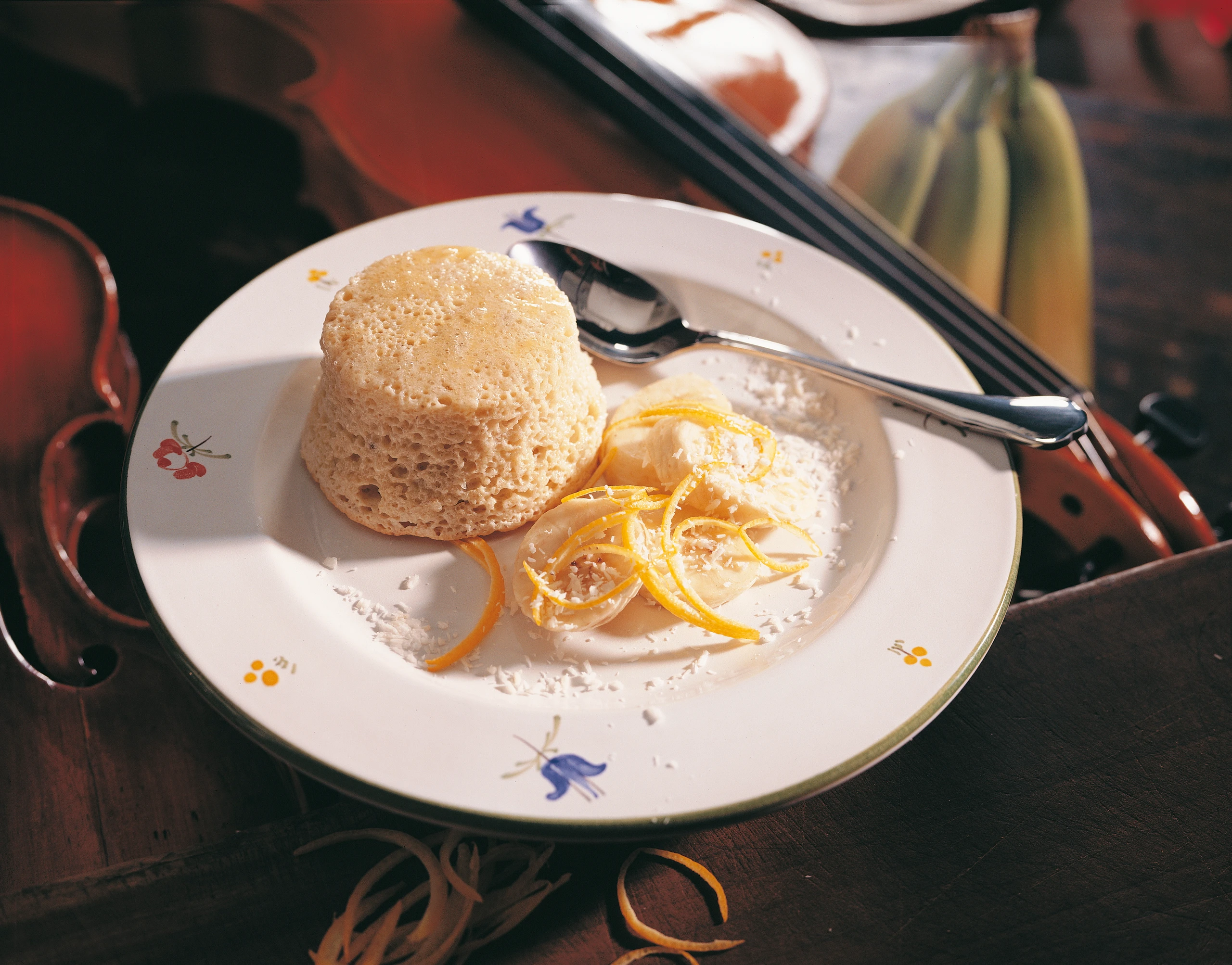 Kokos-Bananen-Aufläufe