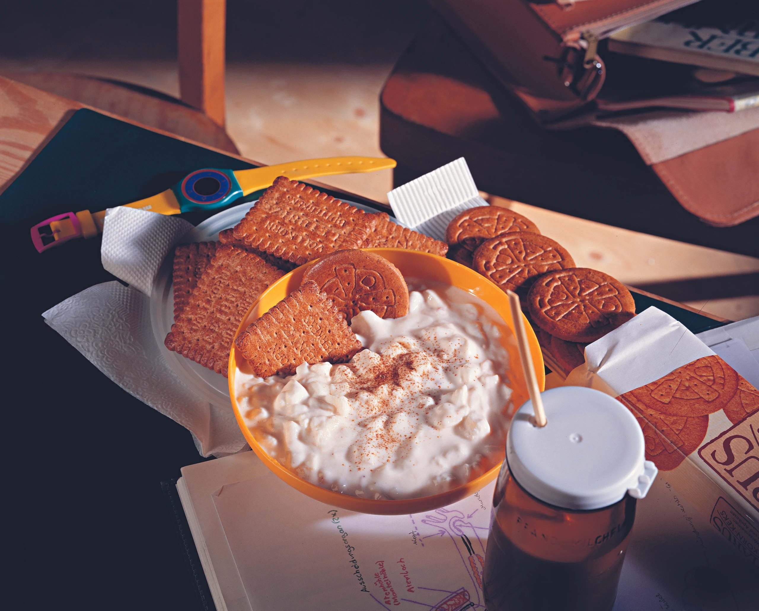 Topfen-Früchte-Creme