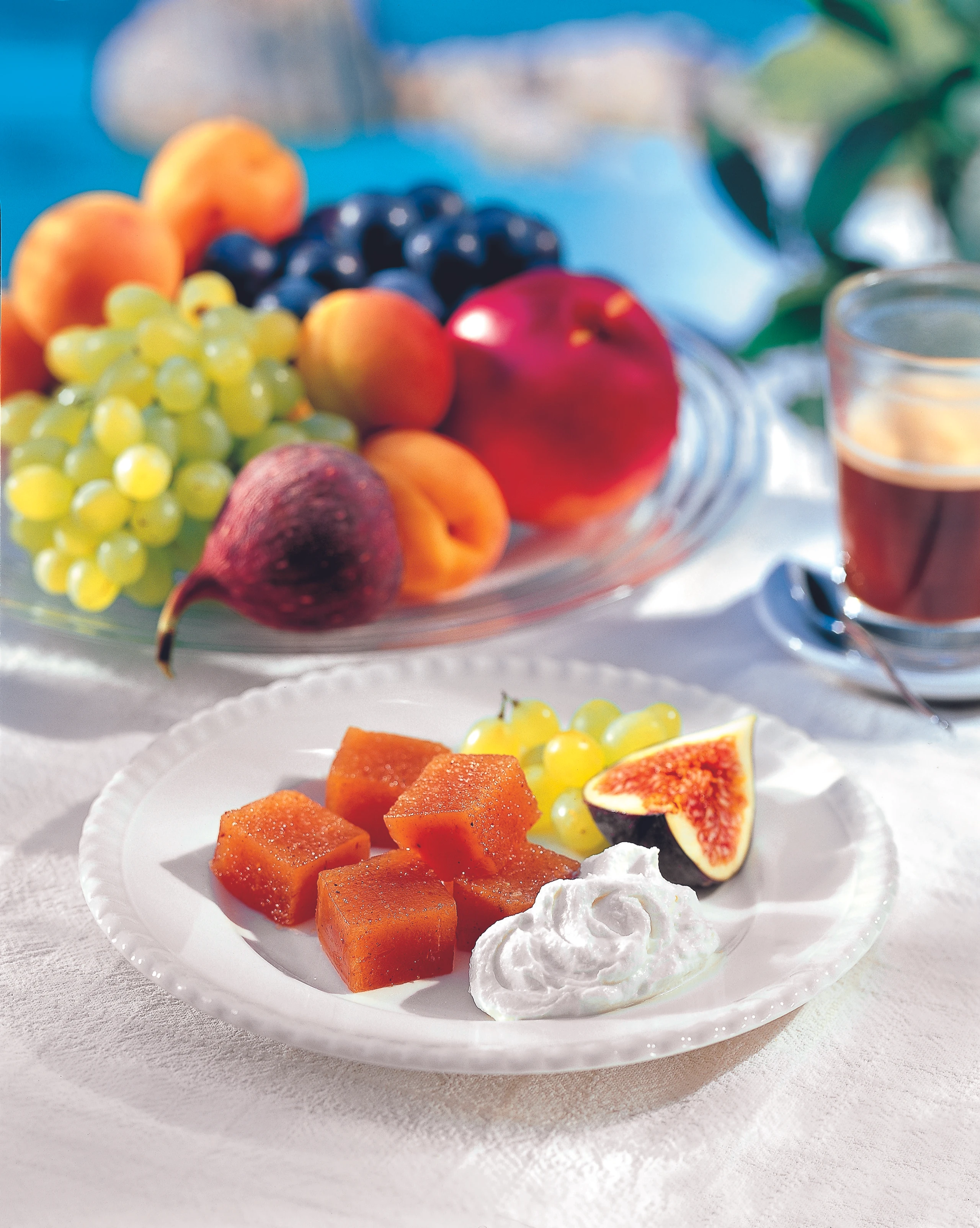 Membrillo con queso de cabra - Quittengelee mit Ziegenfrischkäse