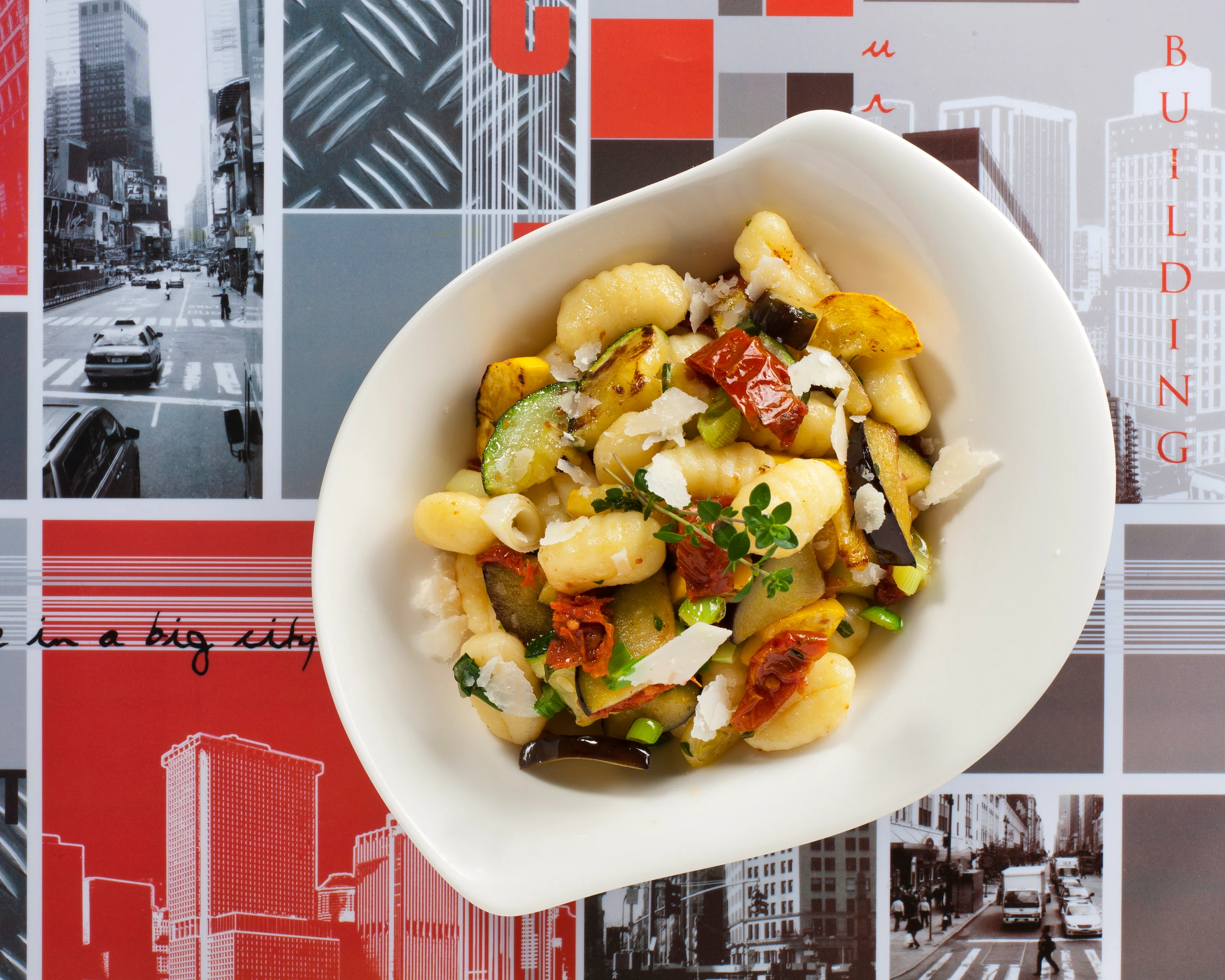 Gnocchi mit mediterranem Gemüse