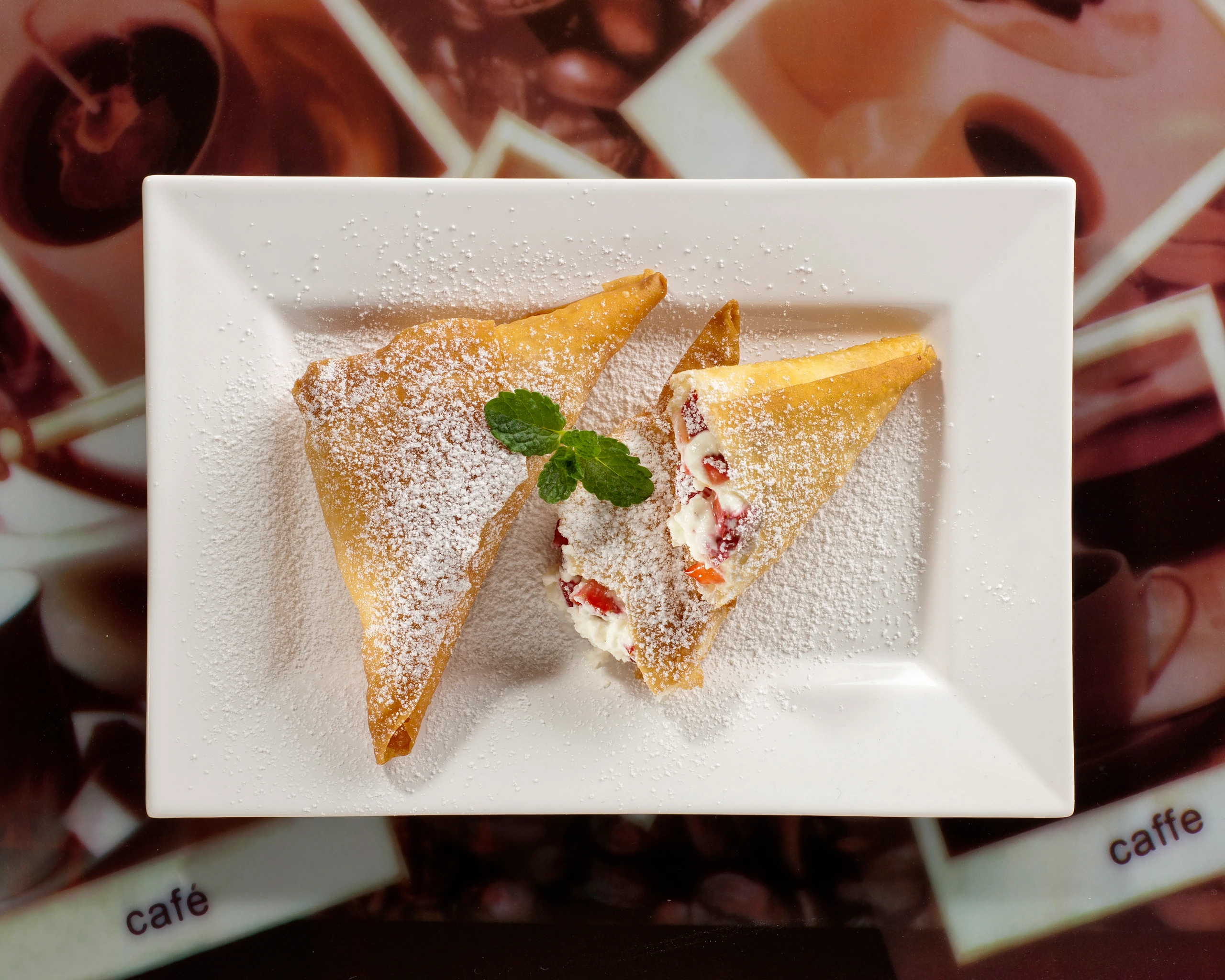 Topfen-Erdbeer-Tascherl