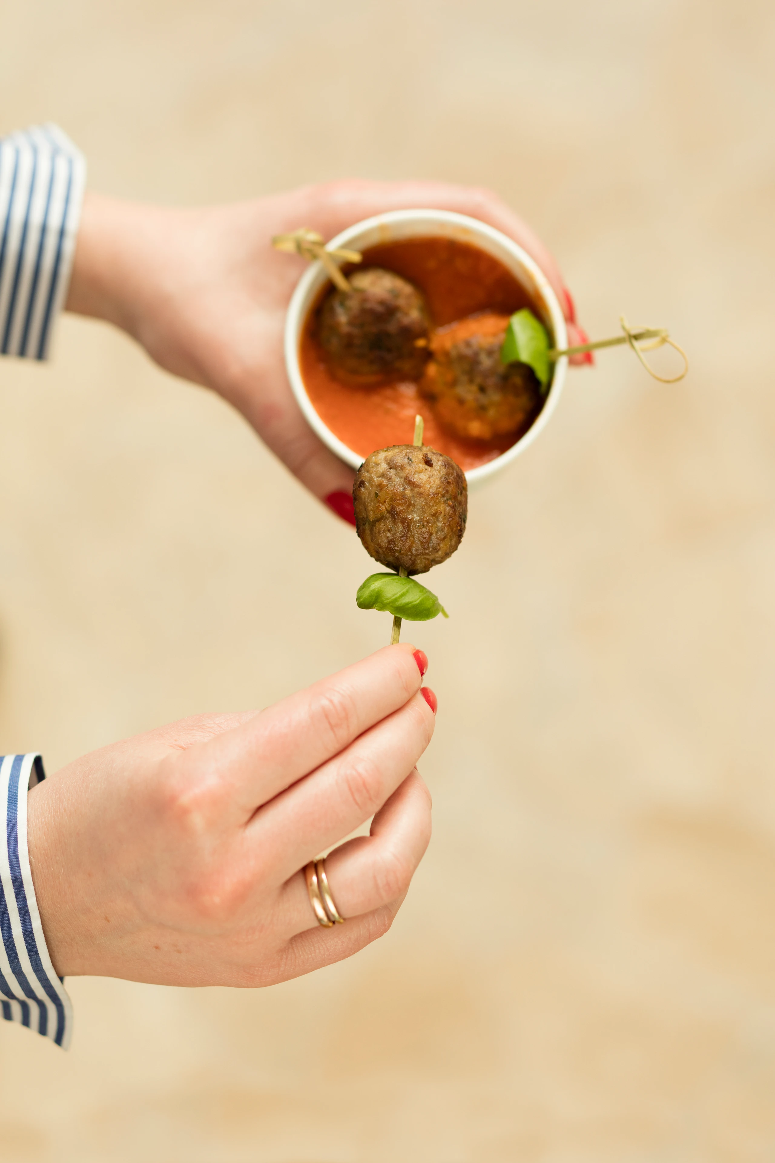 Polpette mit Paradeissauce