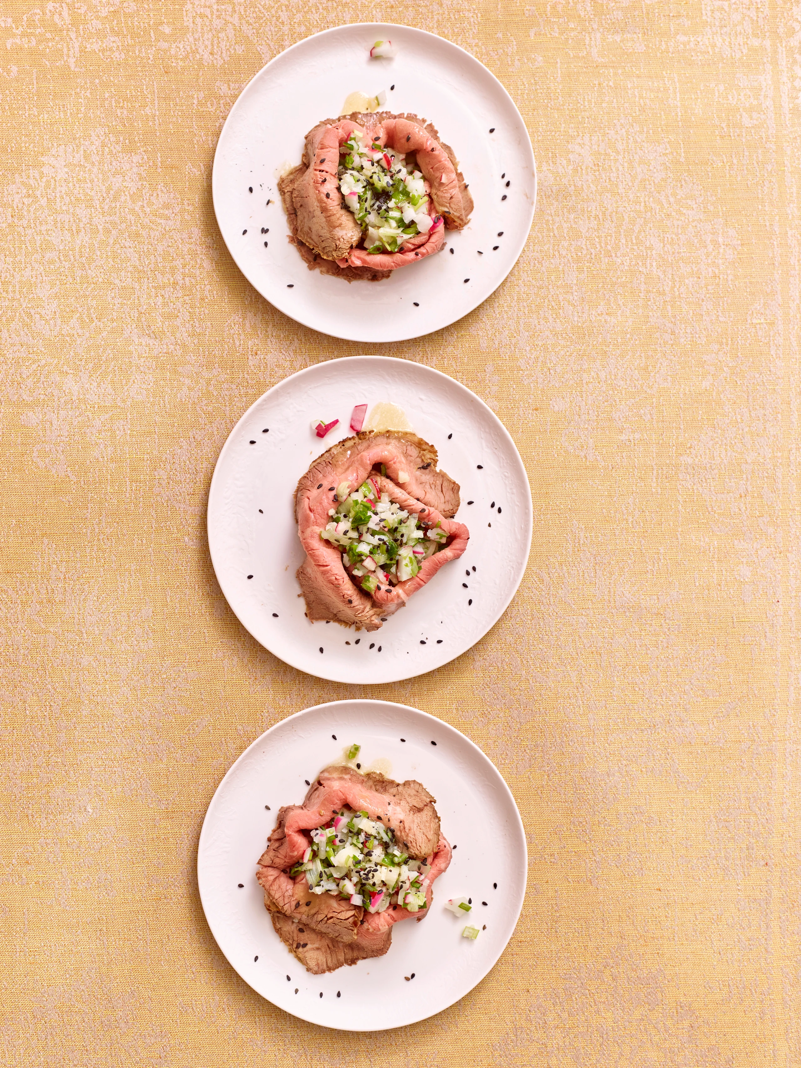 Roastbeef-Nestchen mit Karfiol