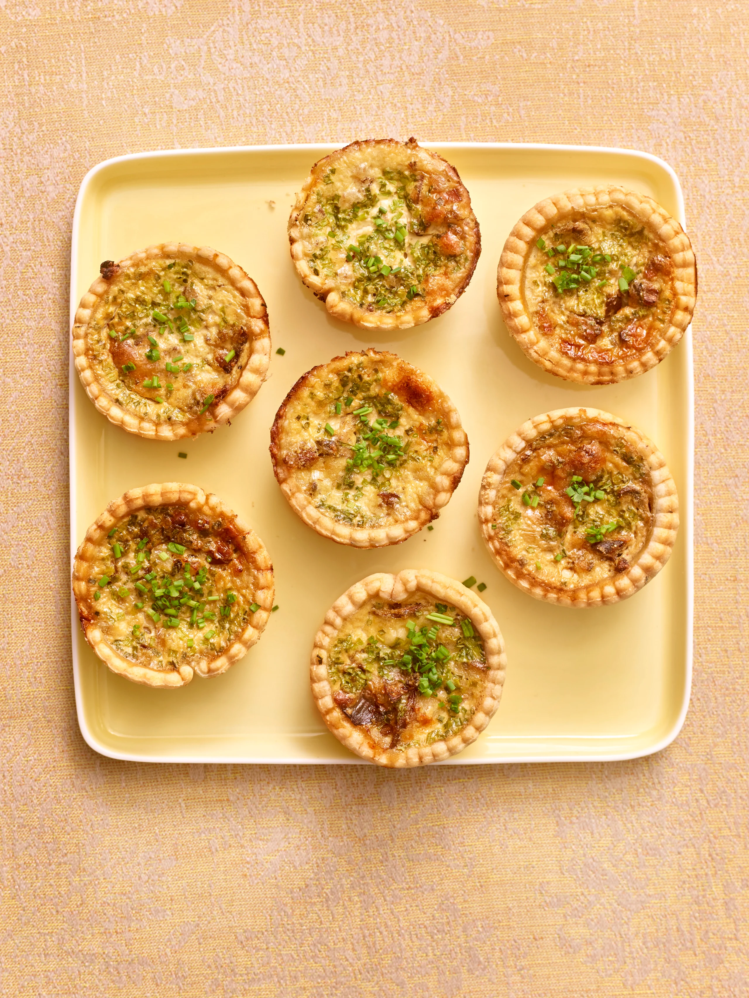 Mini-Quiches mit Steinpilzen
