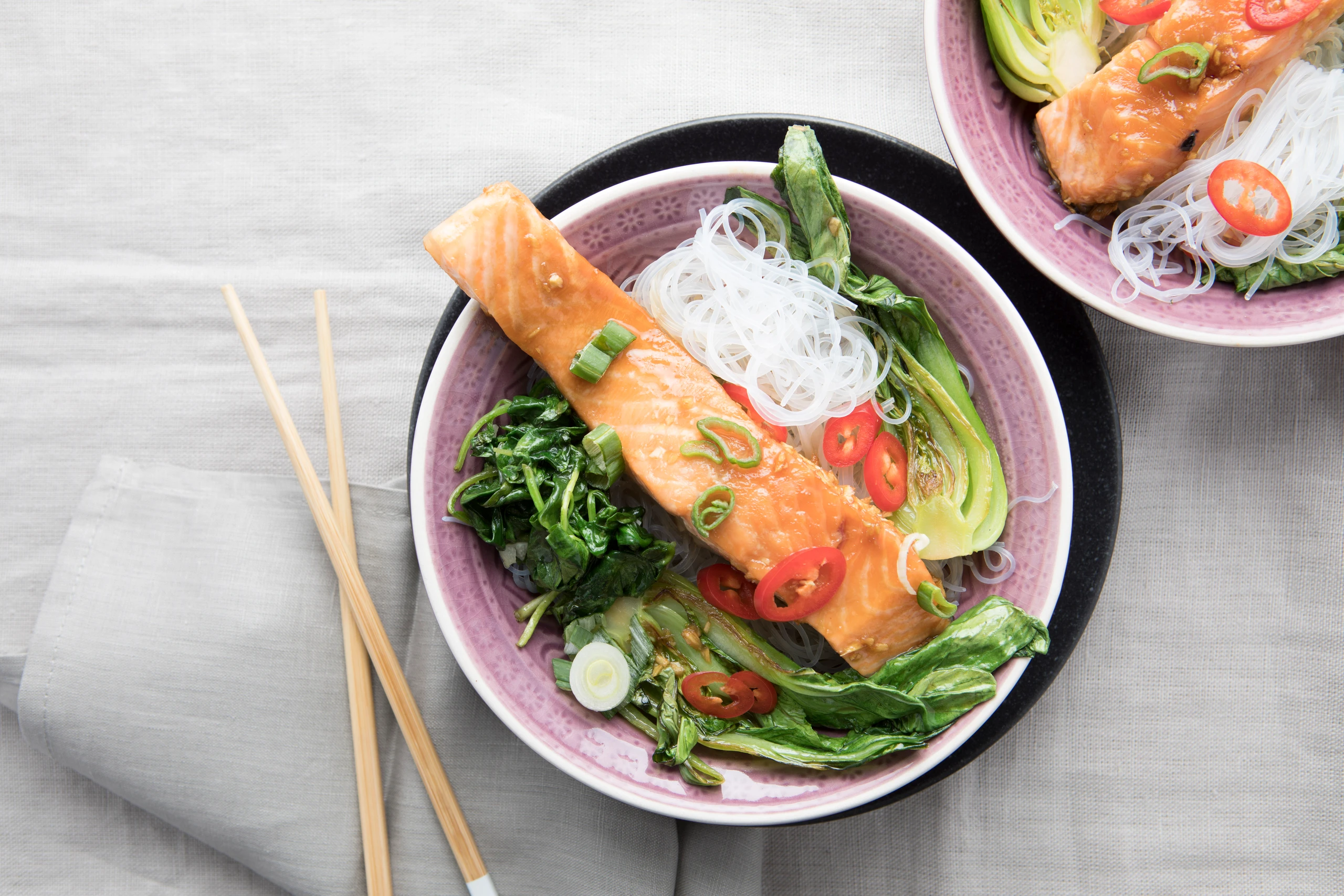 Teriyaki-Salmon-Bowl