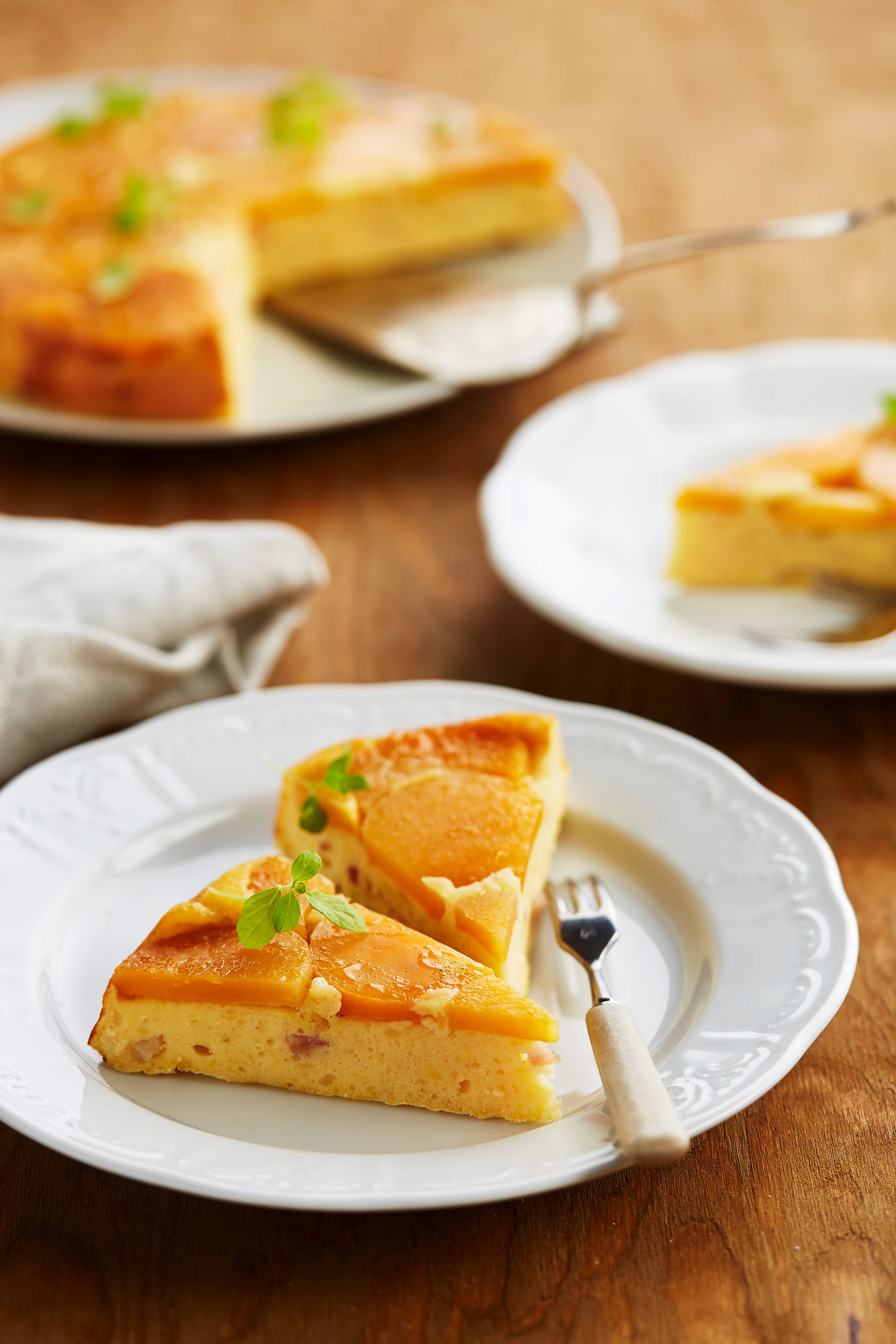 Erdäpfelkuchen mit Steckrüben