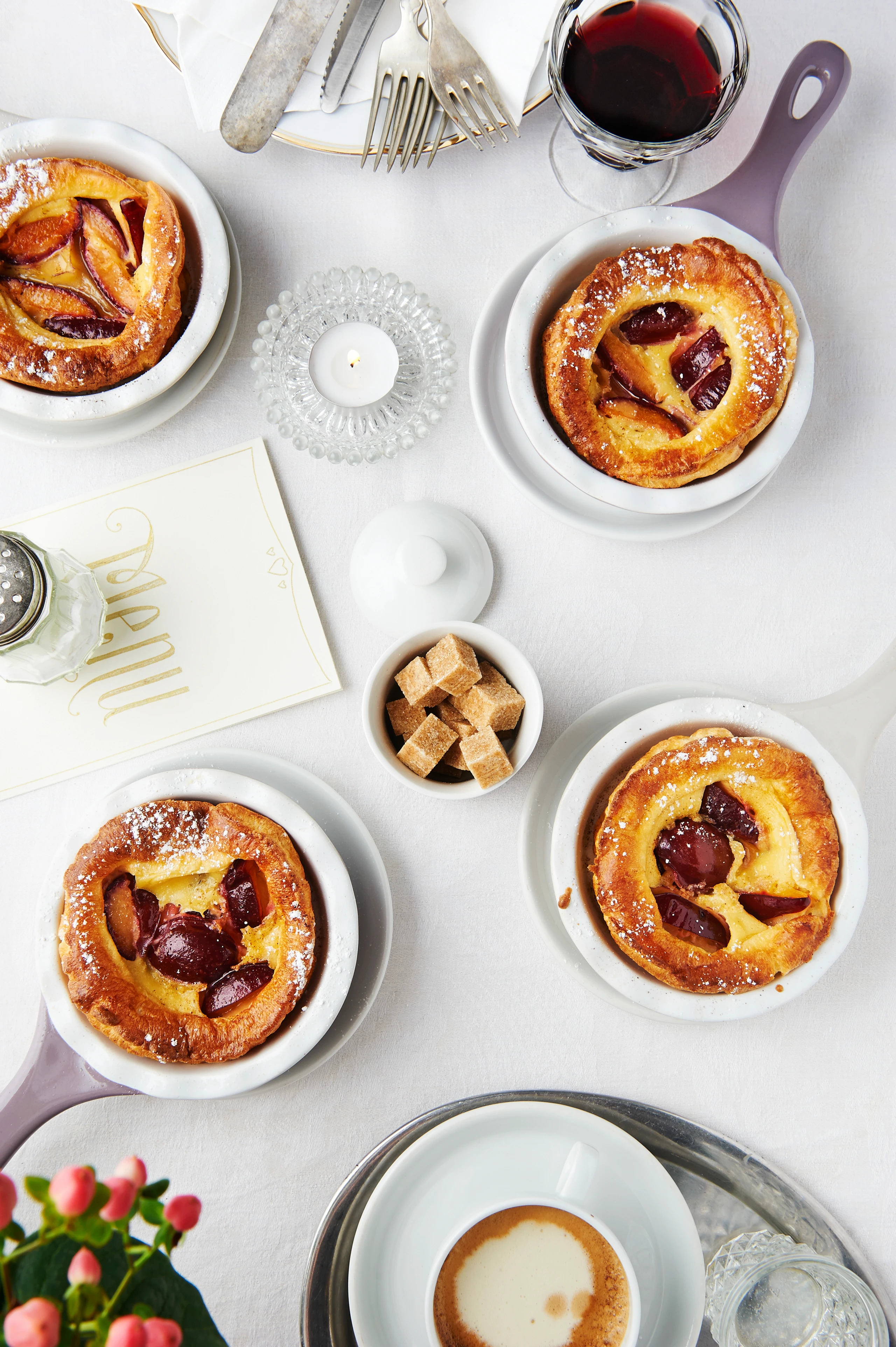 Ofenpalatschinken mit Zwetschken