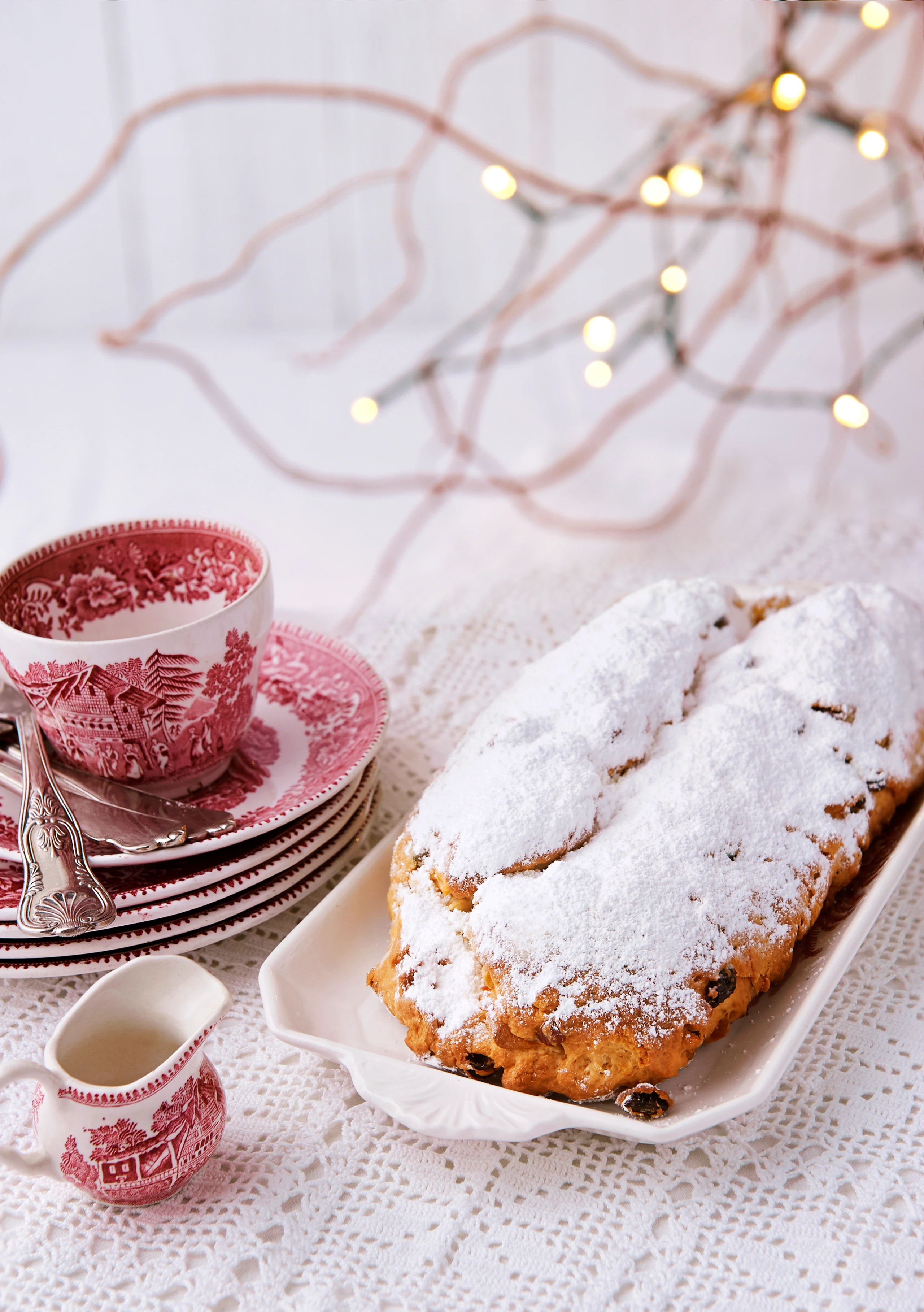 Christstollen mit Marzipan-Farce