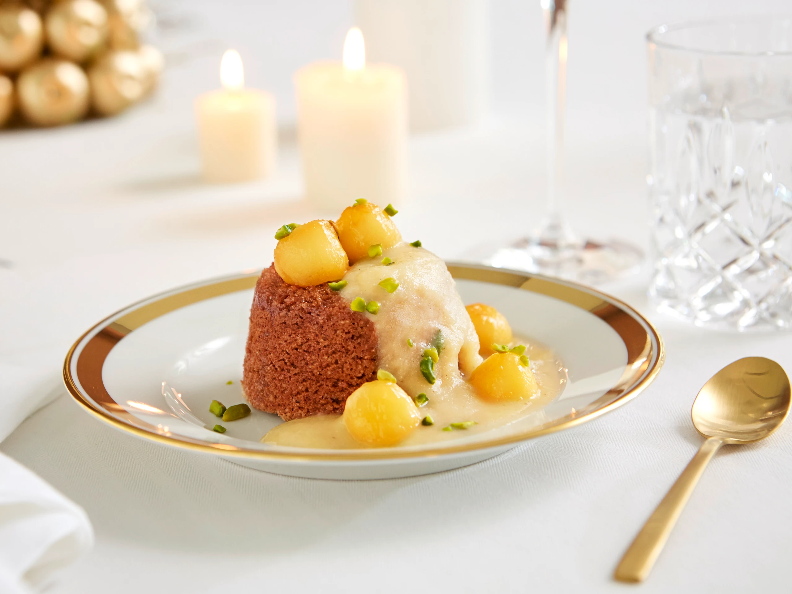 Schoko-Nougat-Nussauflauf