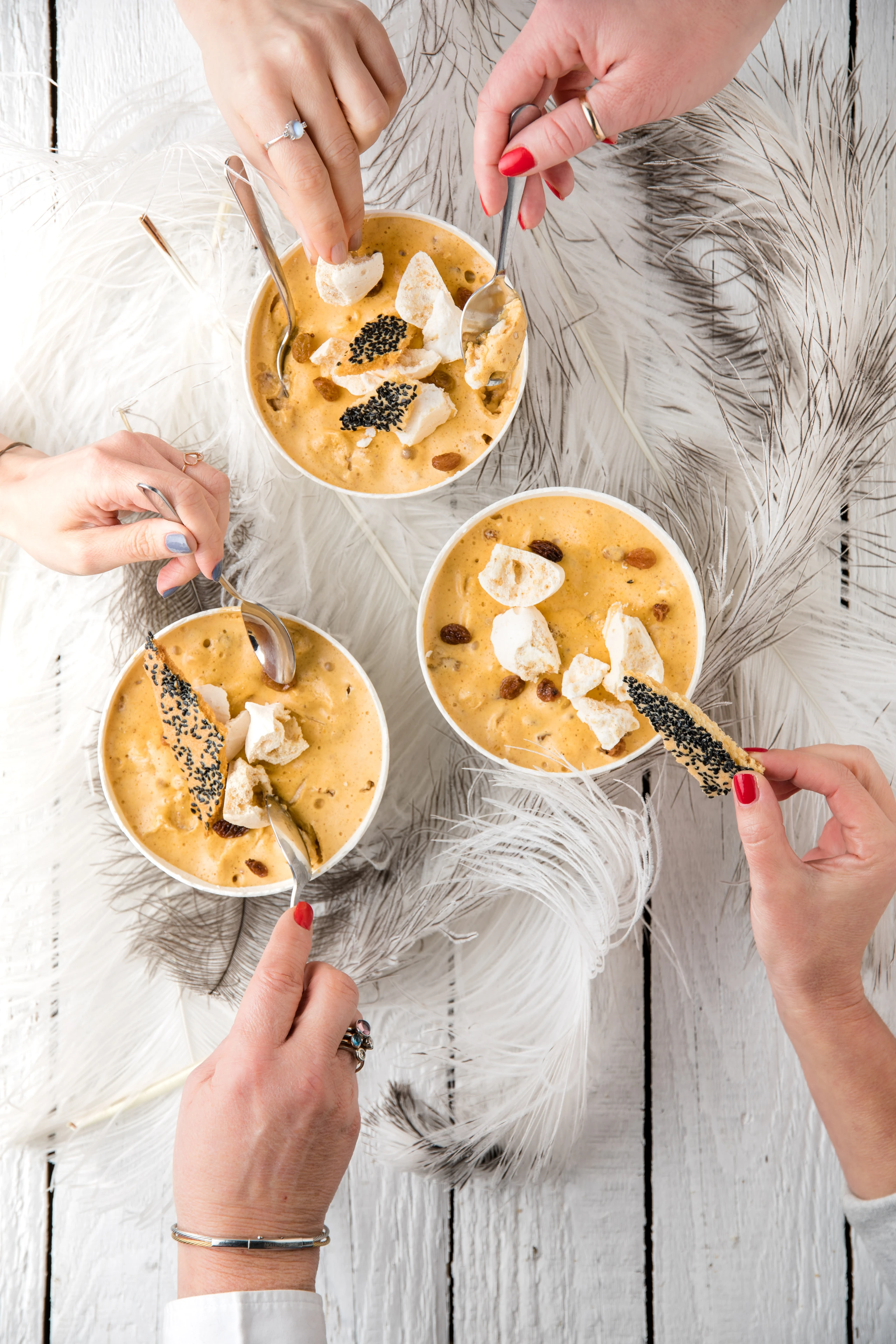 Süßes Eierlei vom Strauß