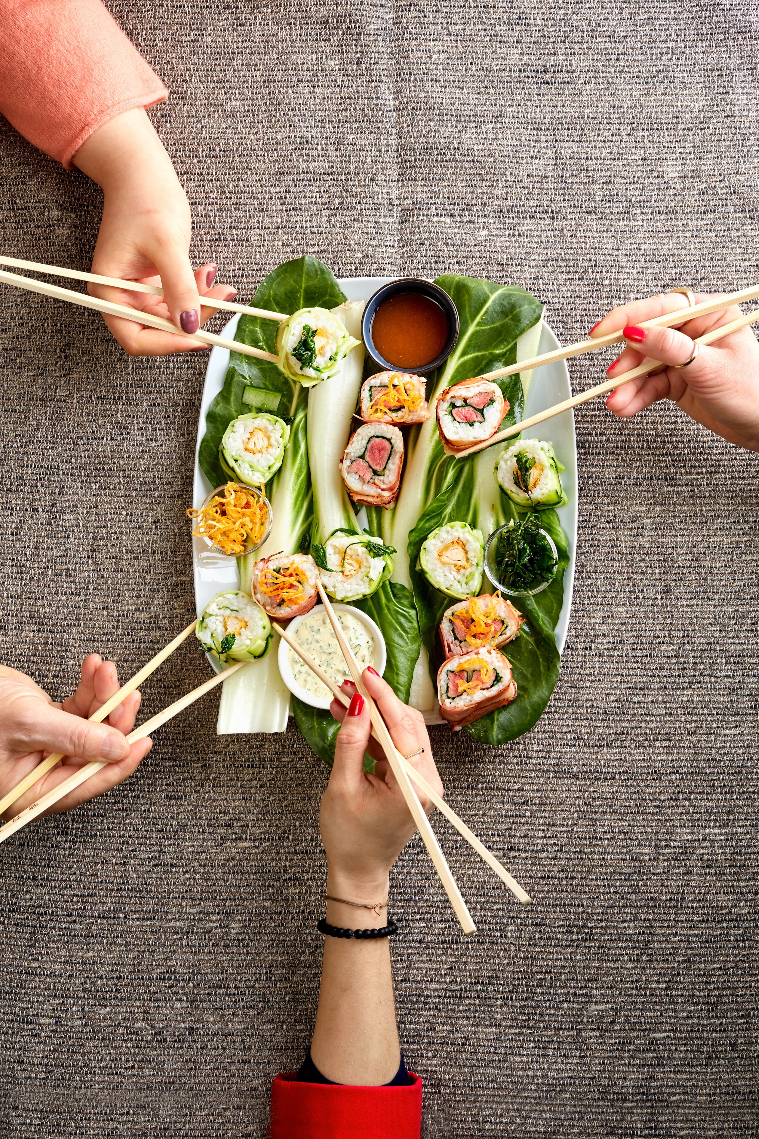 Rostbraten- und Backhendl-Maki