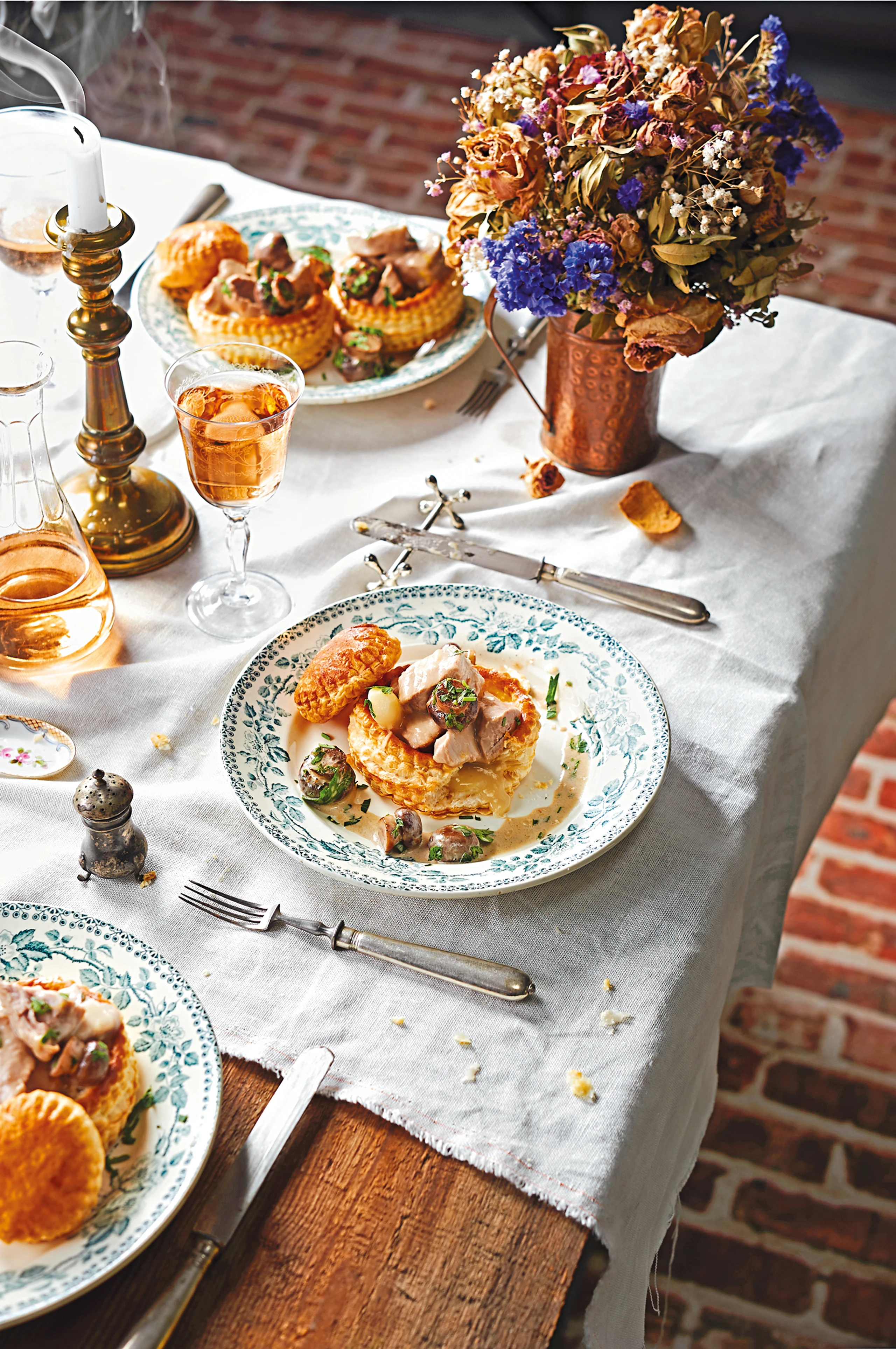 Blanquette de veau: Französisches Kalbsragout