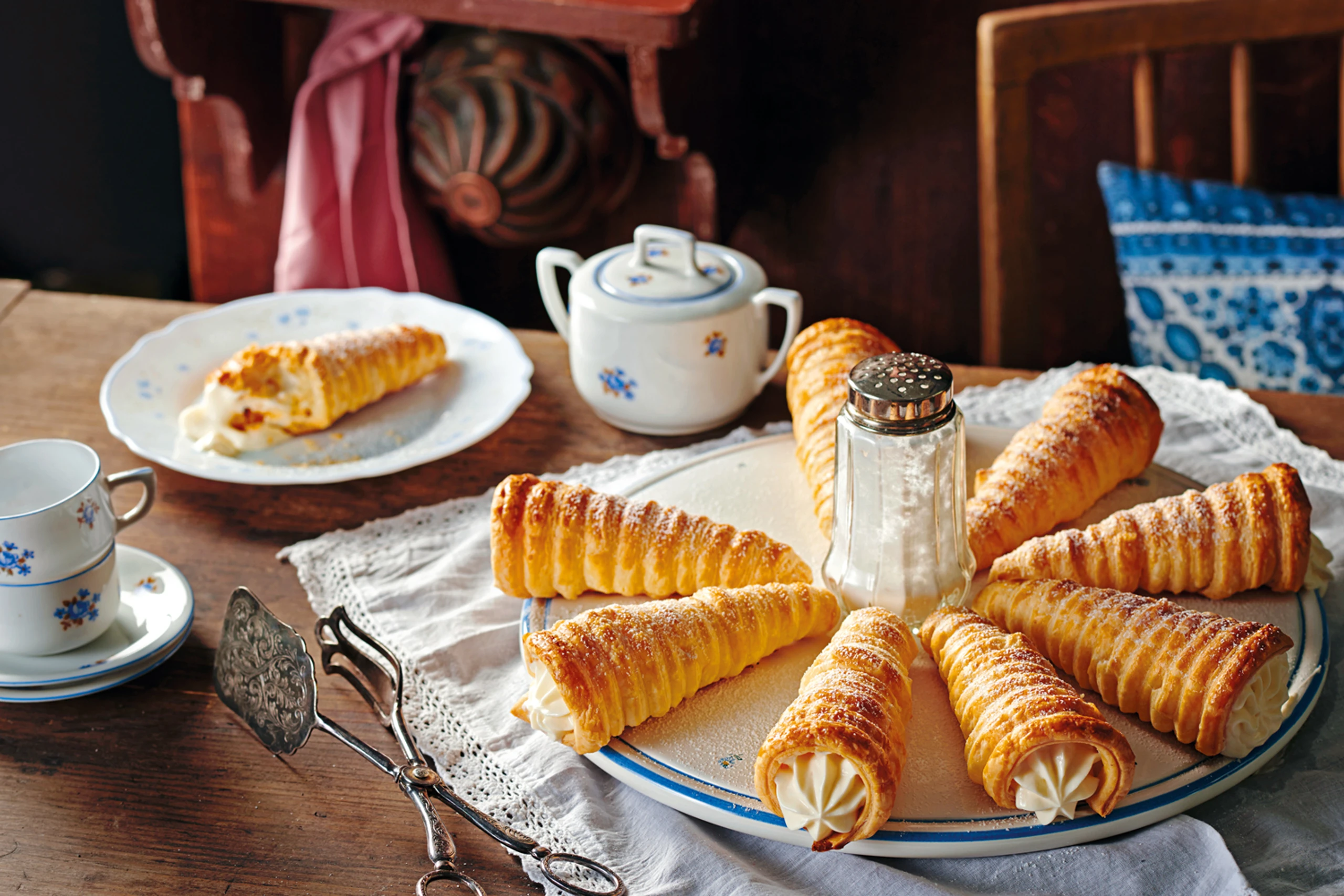 Schillerlocken mit Topfen-Eierlikörcreme