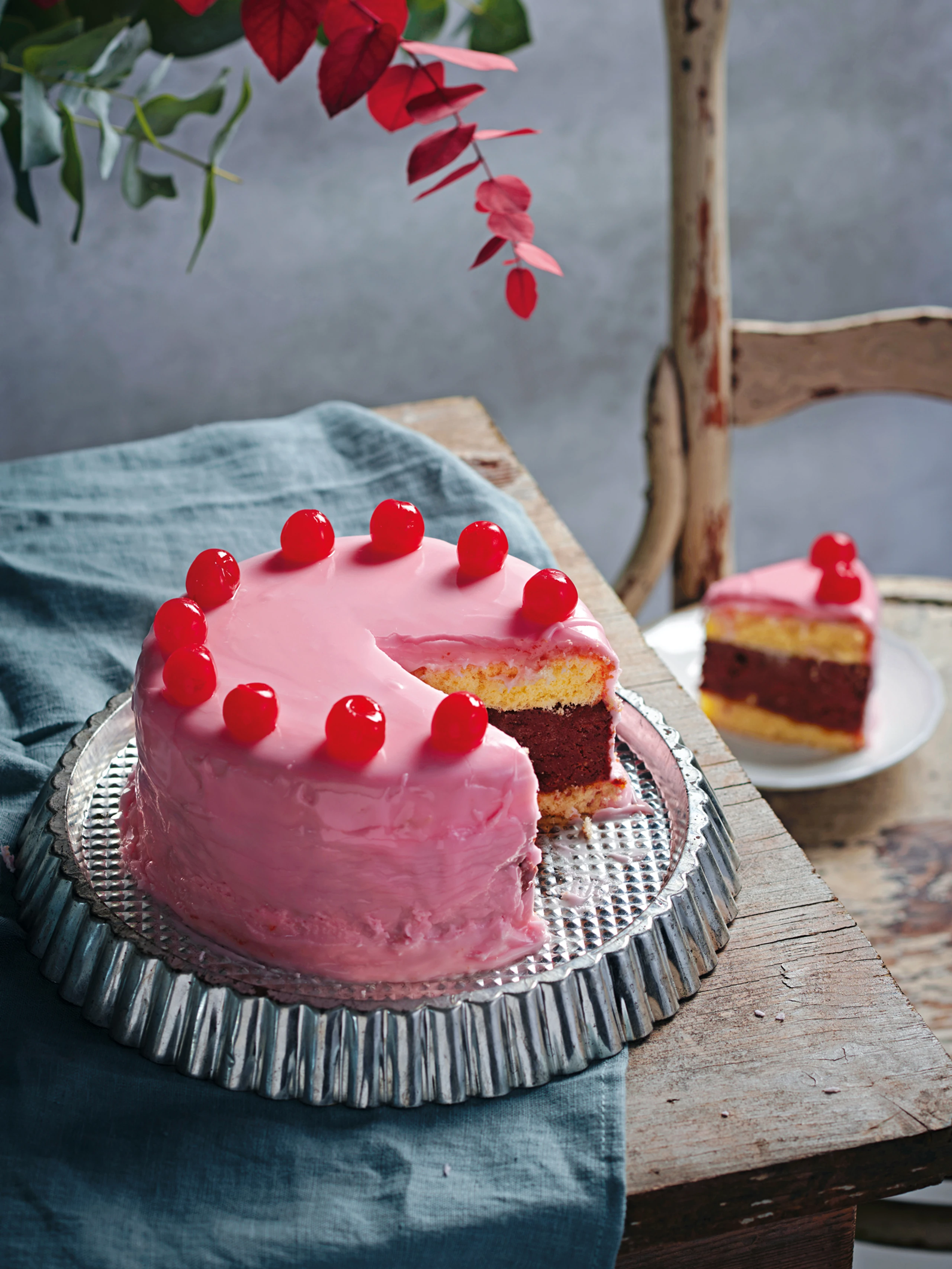 Punschtorte mit Keksfülle