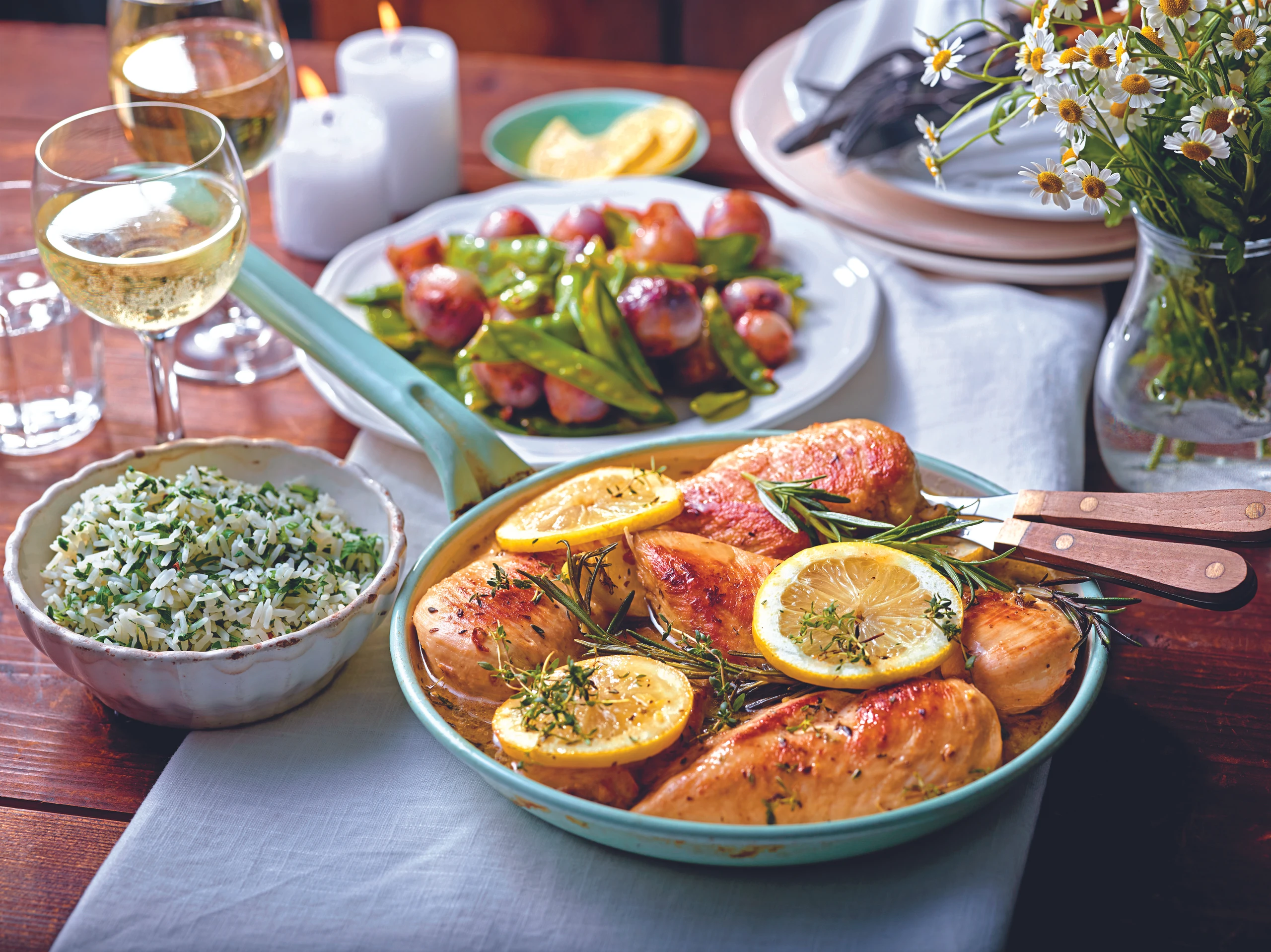 Hühnerfilet mit Zitronensauce