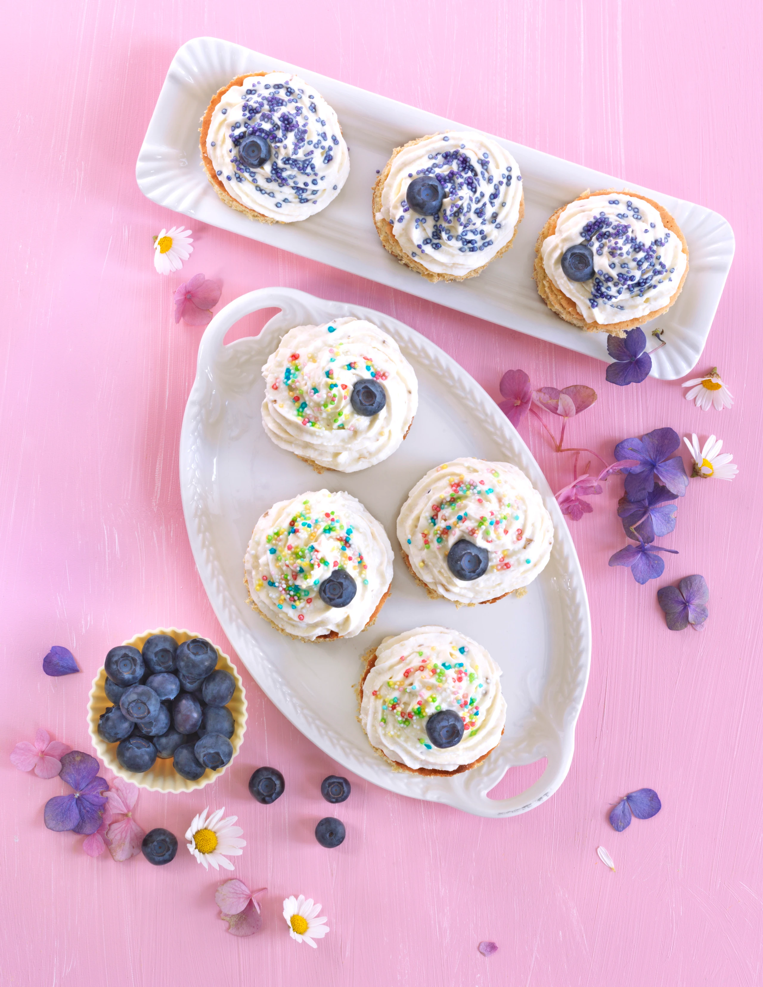 Topfencreme-Törtchen