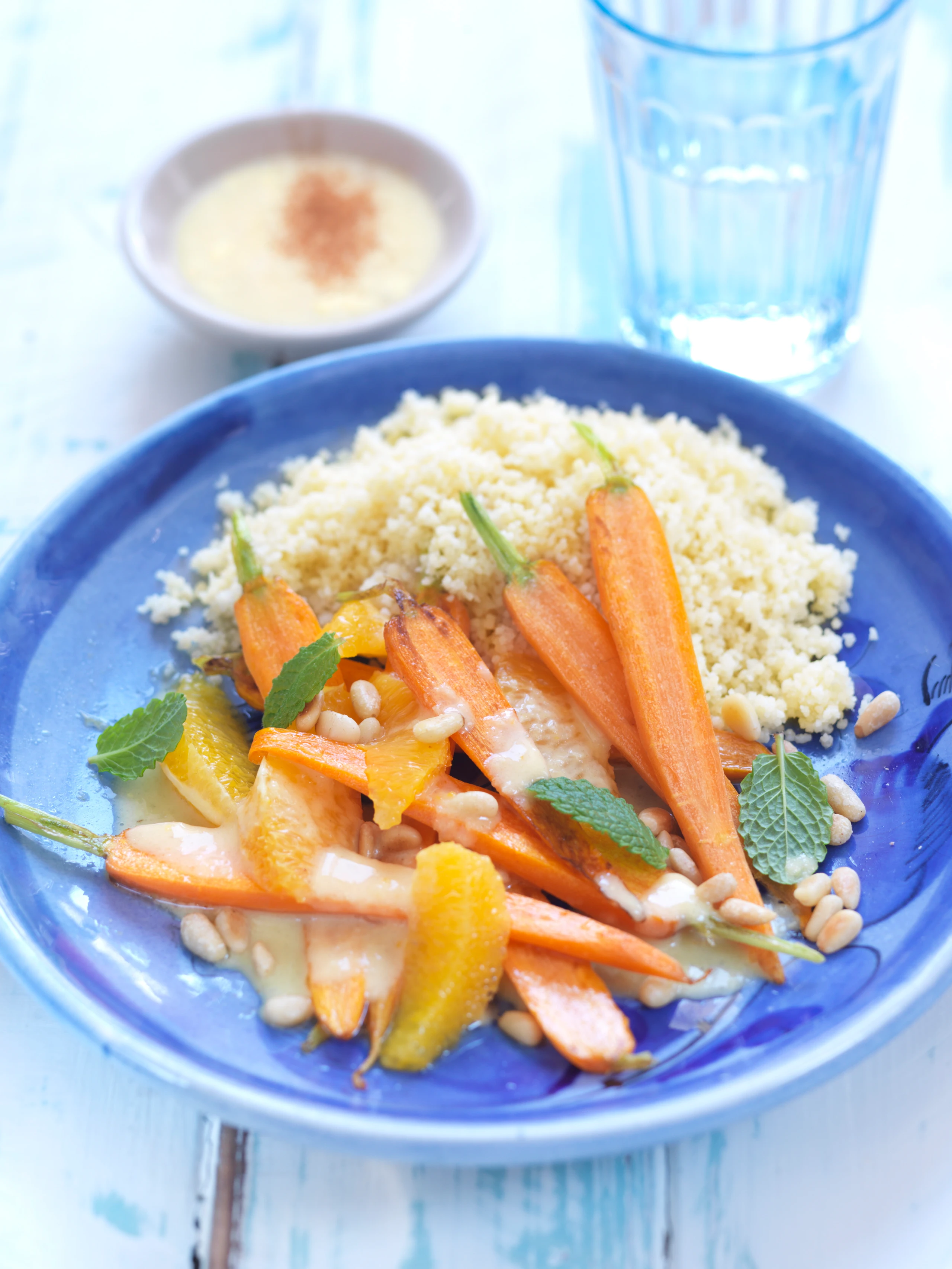 Geschmorte Karotten mit Orangensauce