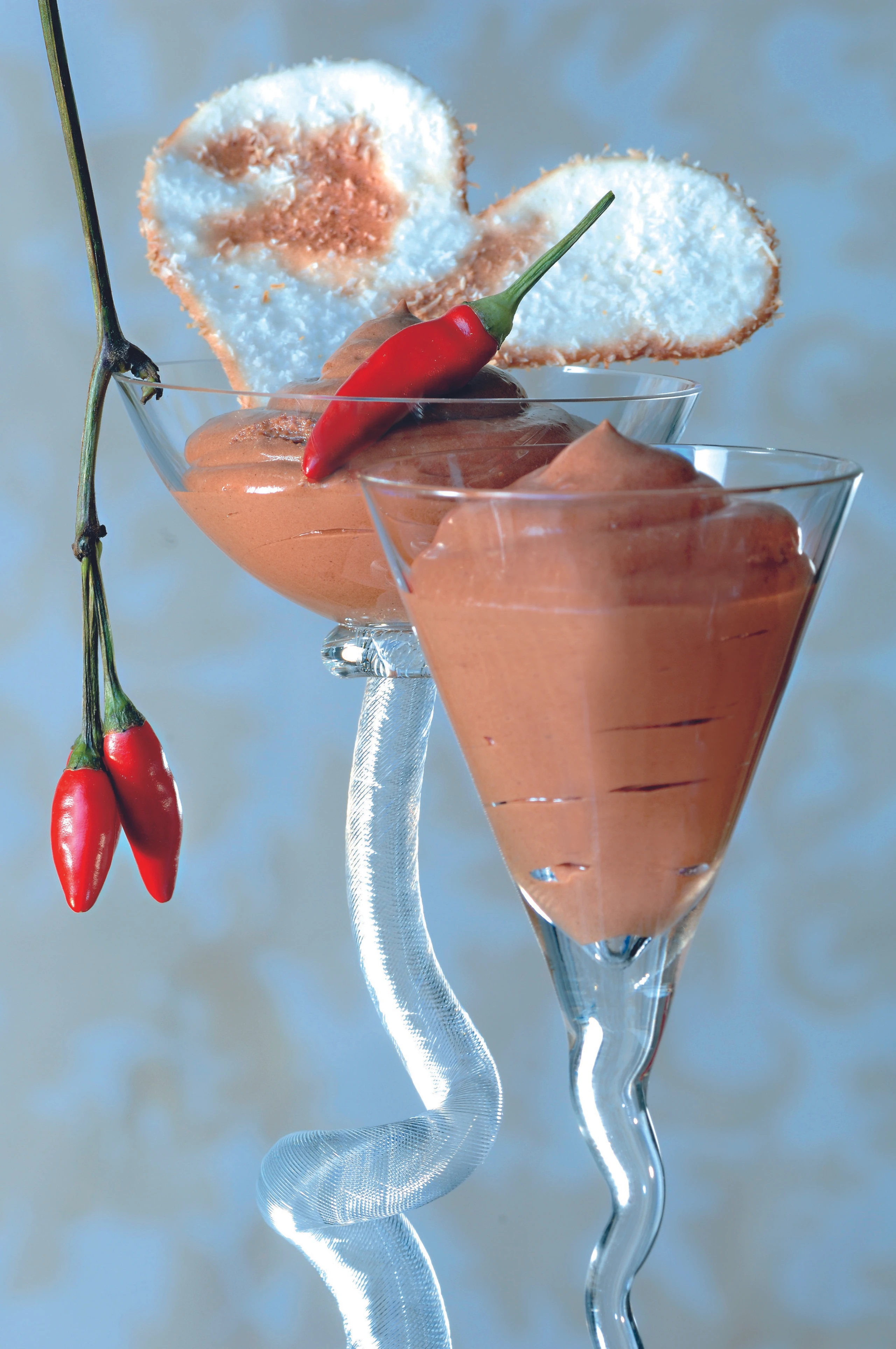 Schokomousse mit Chili