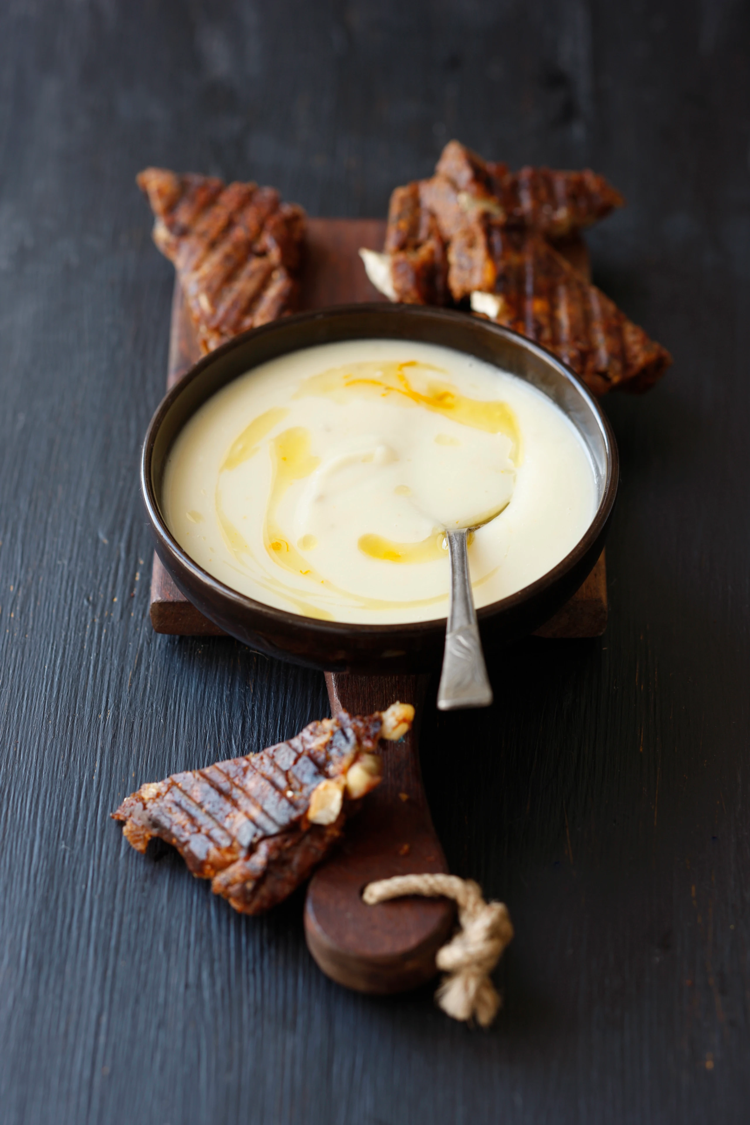 Pastinaken-Orangensuppe