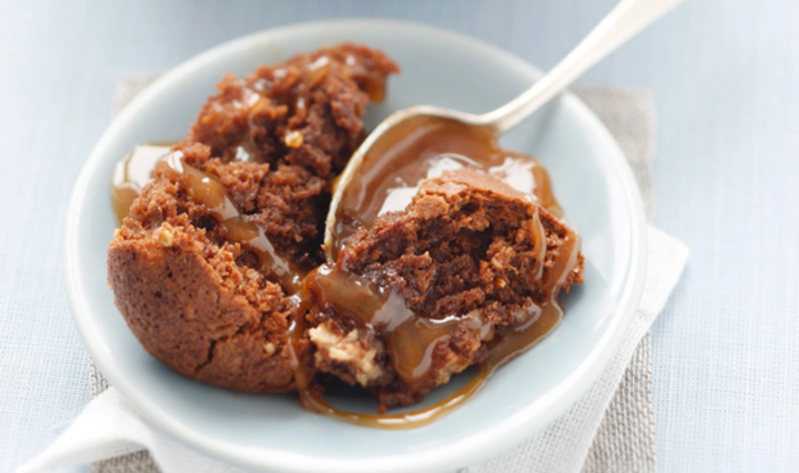 Karamell-Schokoladekuchen