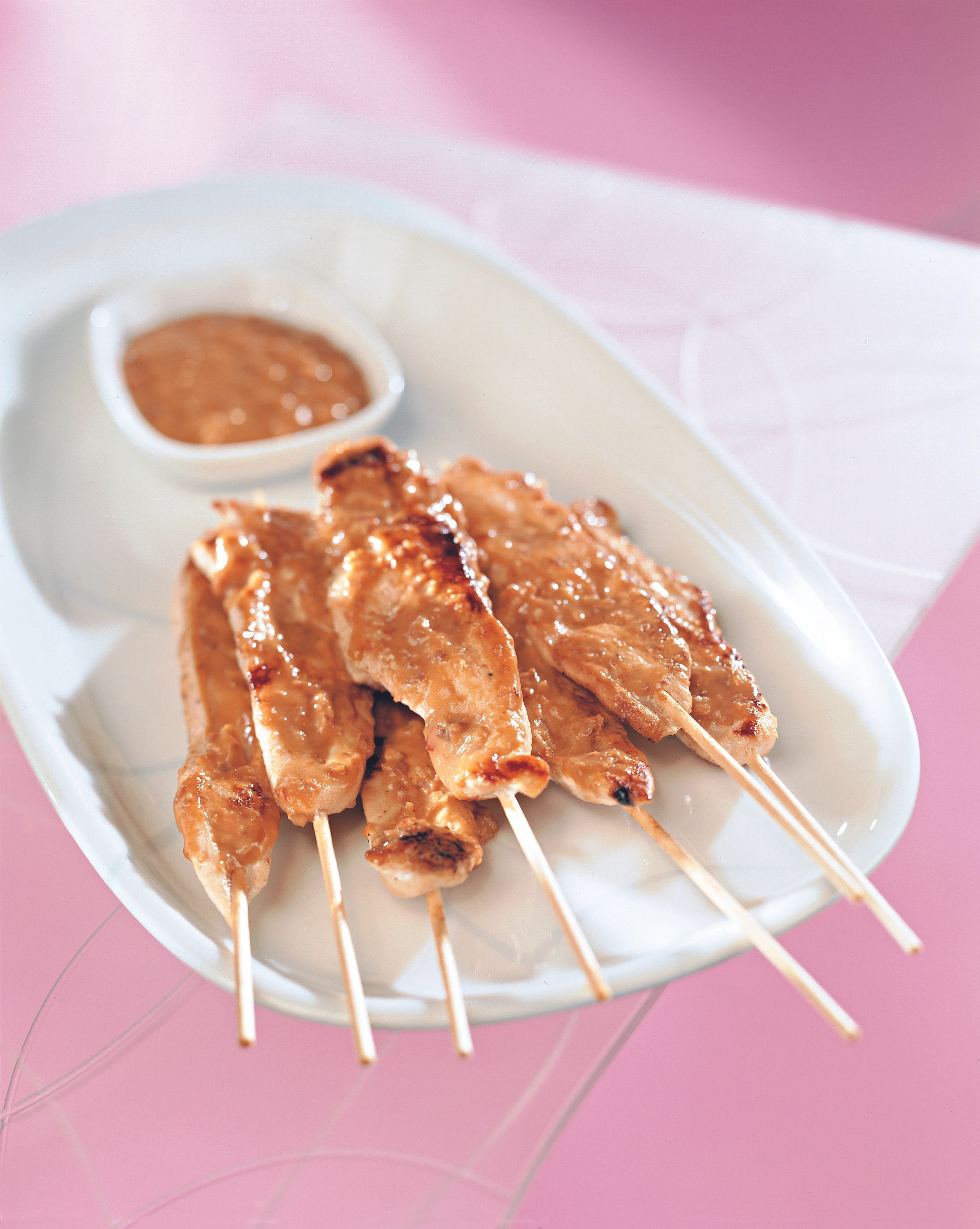 Hühner-Satay-Spieße