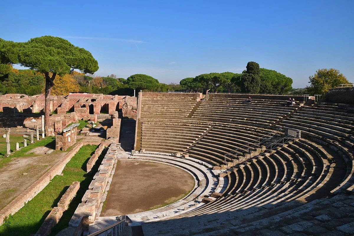 Ostia ist eine der am besten erhaltenen antiken Städte Italiens