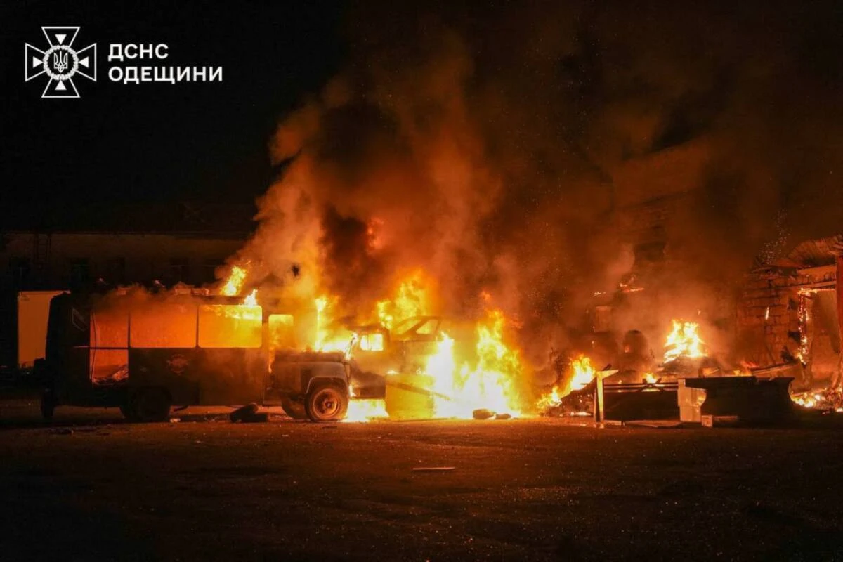 Odessa wurde erneut Ziel von Angriffen